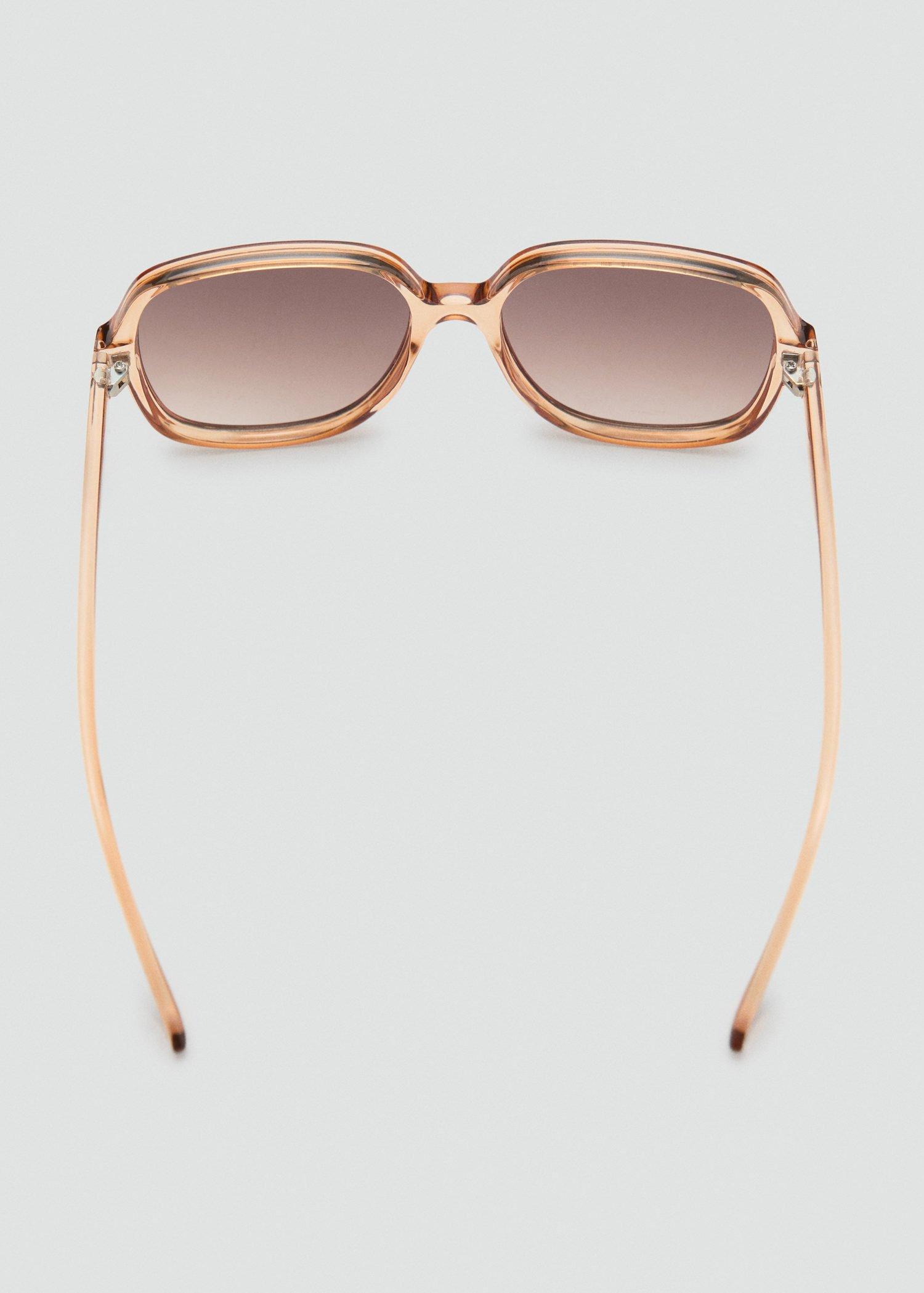 Yellow Squared Frame Sunglasses, 0201_12, large image number 3