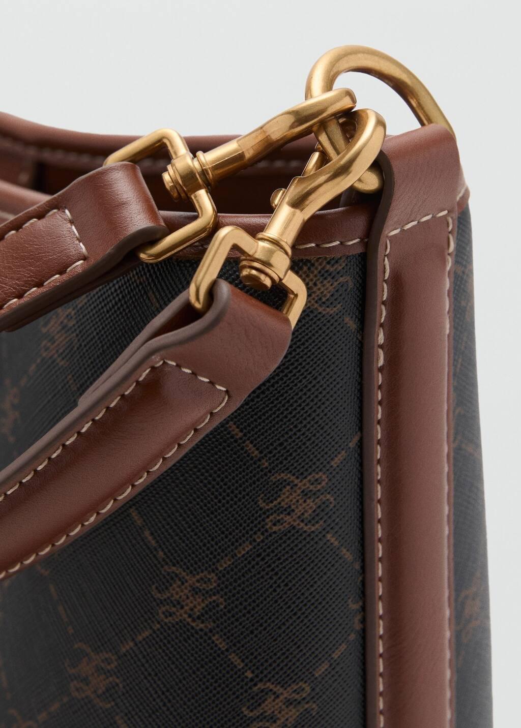 Brown Large Bucket Bag, Brown, large image number 5