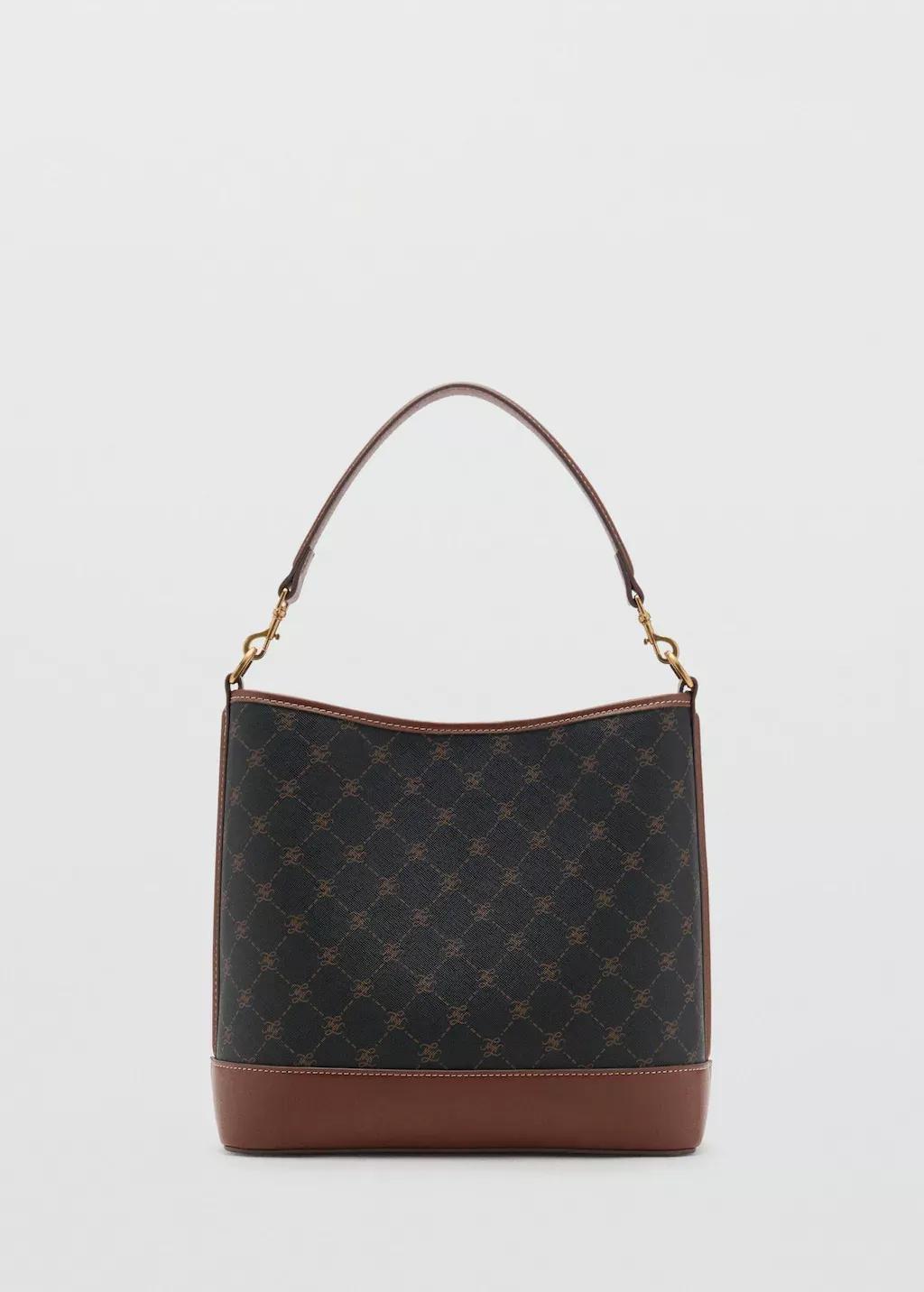 Brown Large Bucket Bag, Brown, large image number 7