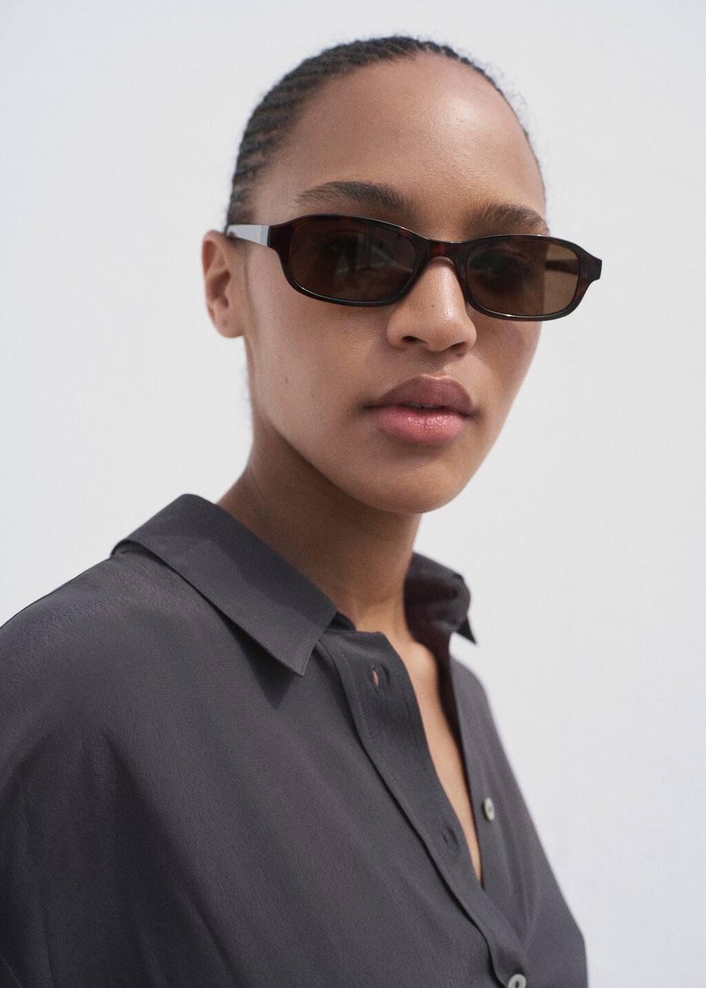 Grey Oversize flowy shirt, No Colour, large image number 2