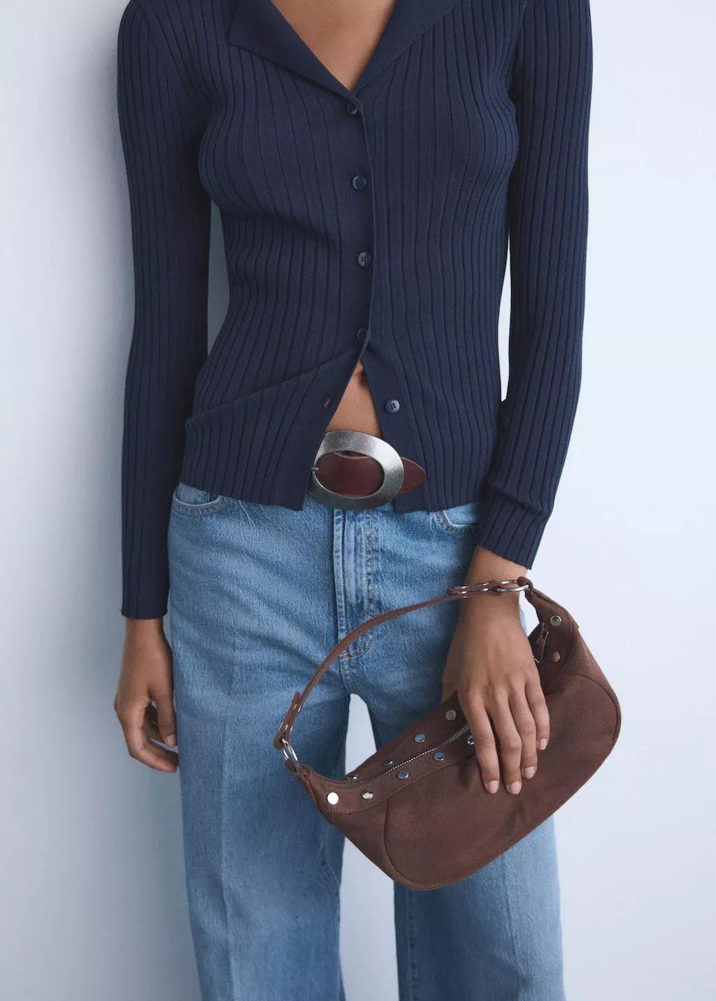 OPEN BLUE High-waisted wide-leg jeans, 0201_TM, medium