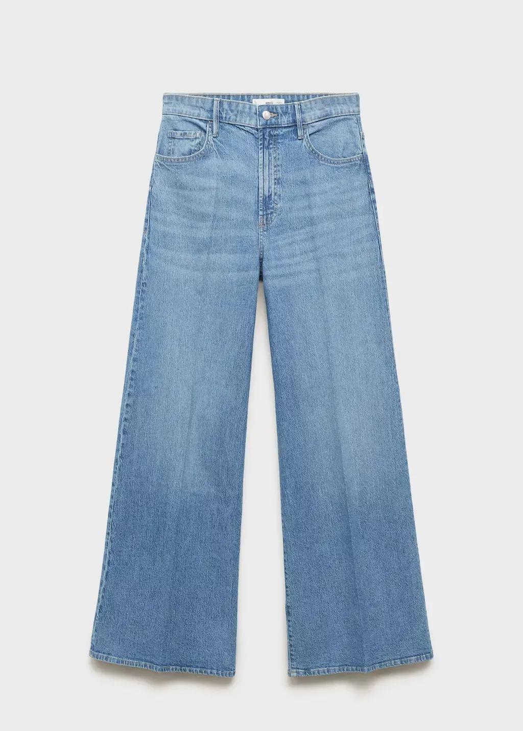 OPEN BLUE High-waisted wide-leg jeans, 0201_TM, large image number 3