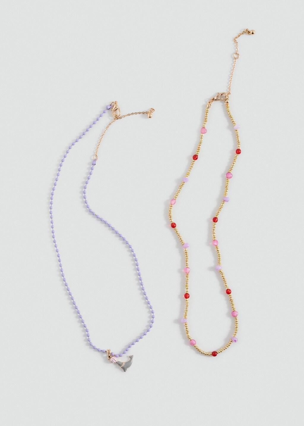 Purple Lt Pastel Combined Necklace Pack, Kids Girl, Light-Pastel Purple, large image number 3