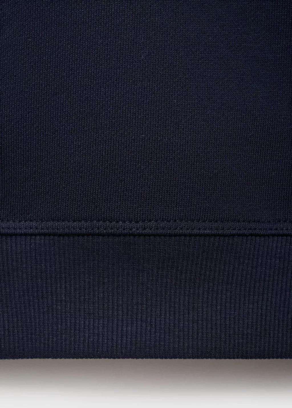 Navy Printed Cotton Sweatshirt, Kids Boy, , large image number 5