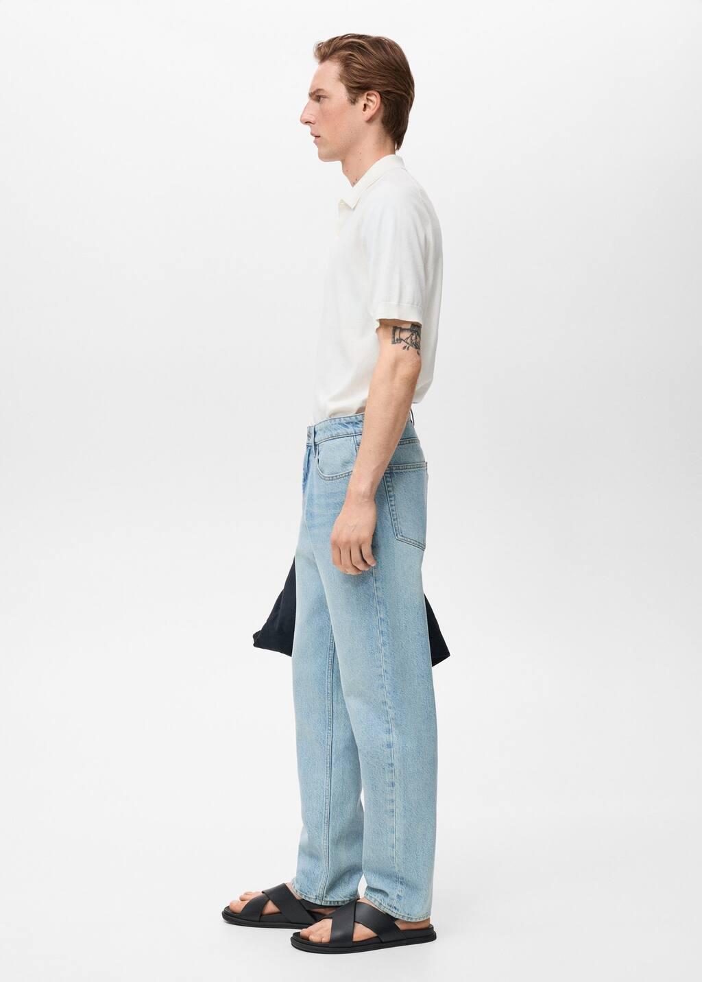 Blue Bob Regular-Fit Jeans, Open Blue, large image number 2
