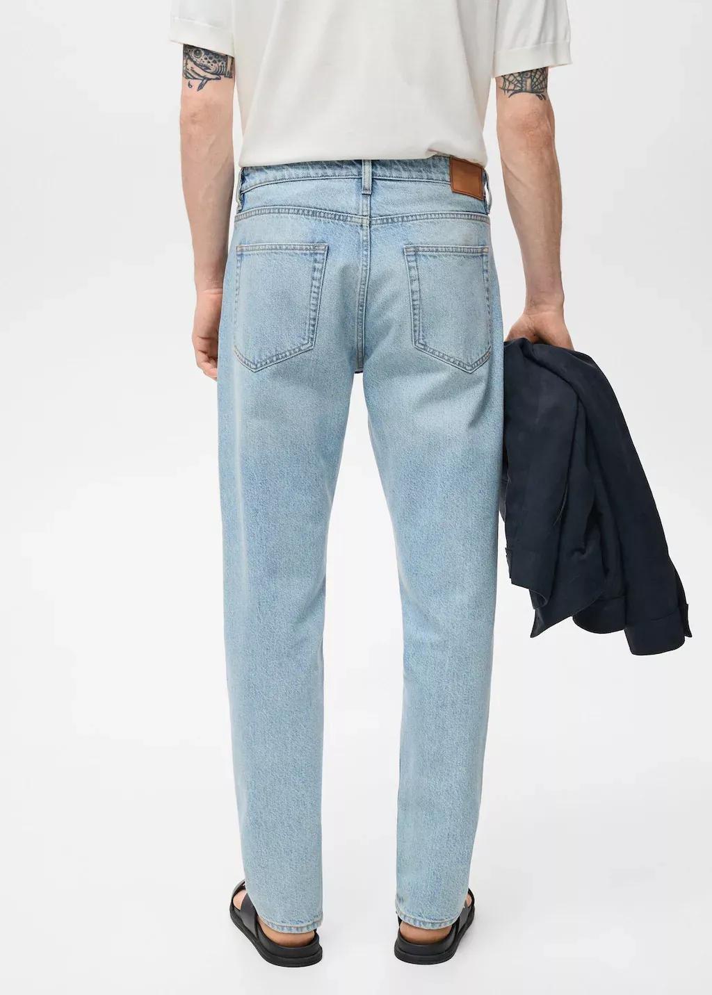 Blue Bob Regular-Fit Jeans, Open Blue, large image number 6