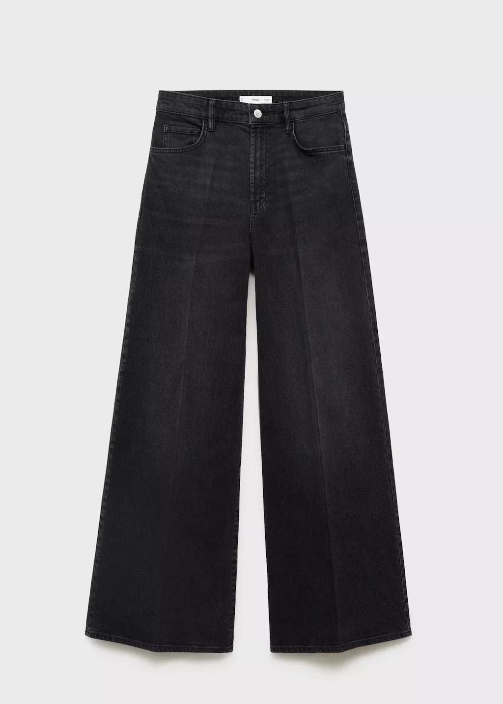 OPEN GREY High-waisted wide-leg jeans, 0201_TN, large image number 3