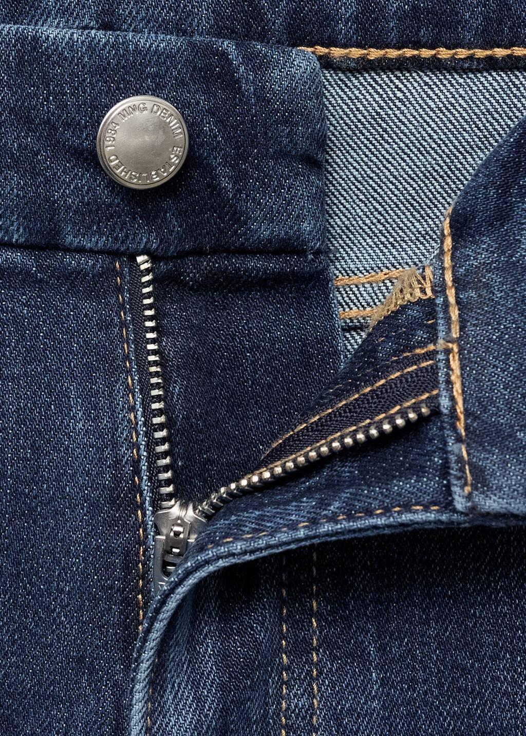 Blue Violet Flared High-Rise Jeans, , large image number 4
