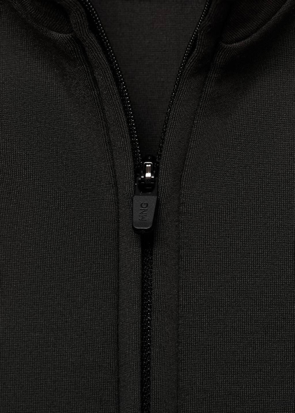 Green Regular-Fit Technical Sweatshirt, Dark Green, large image number 5