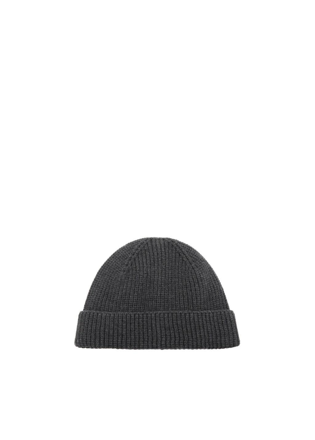 GREY Rib-knit cap, Grey, large image number 2