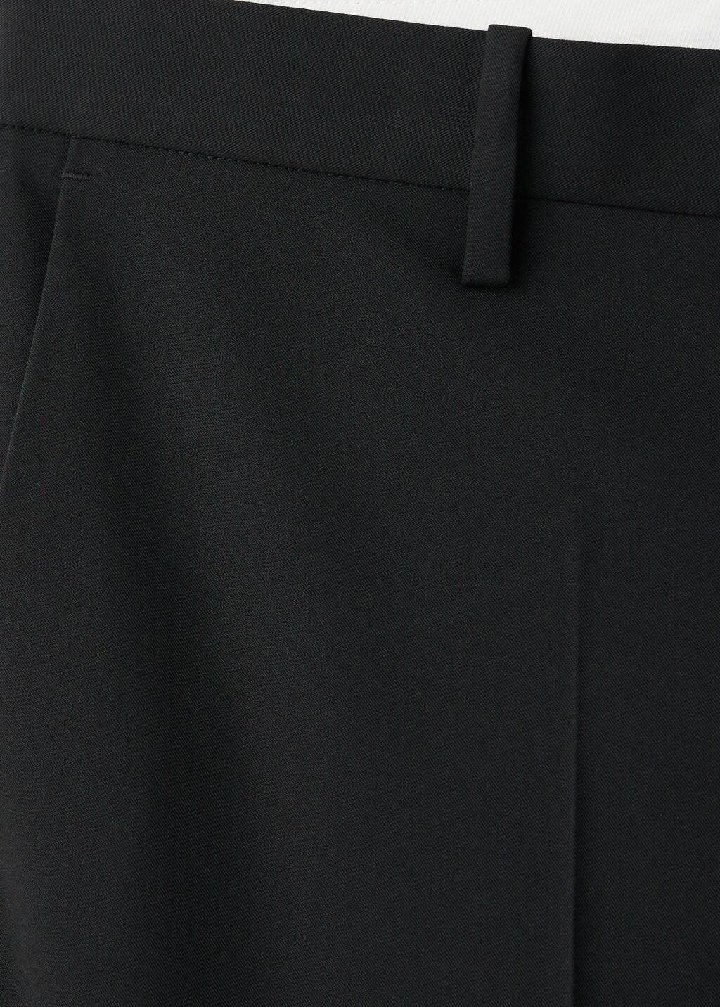Black London Regular-Fit Trousers, Black, large image number 1