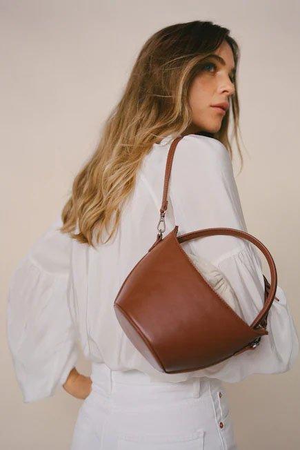 Medium Brown Basket Mini Bag, Women, , large image number 0