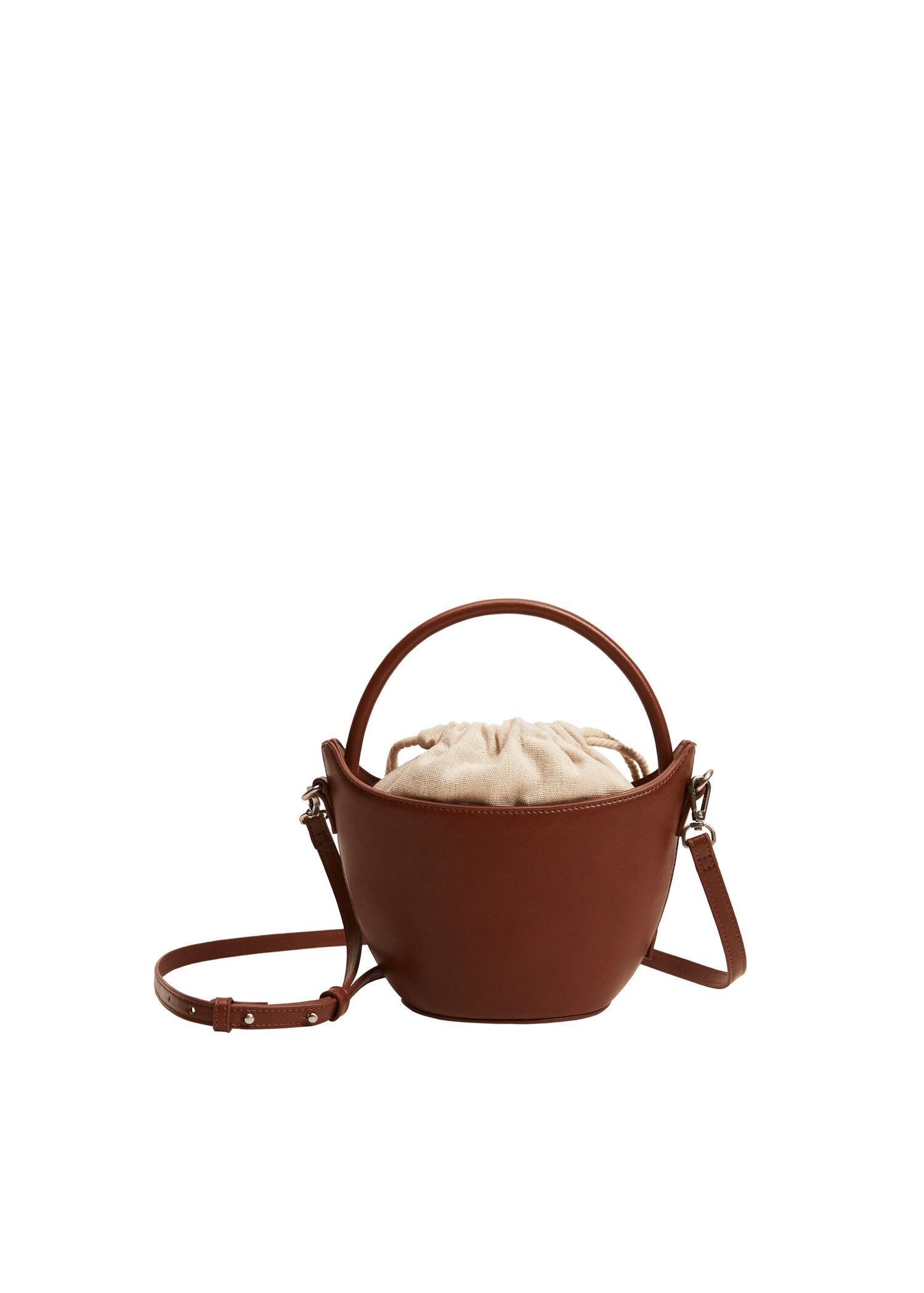 Medium Brown Basket Mini Bag, Women, , large image number 1