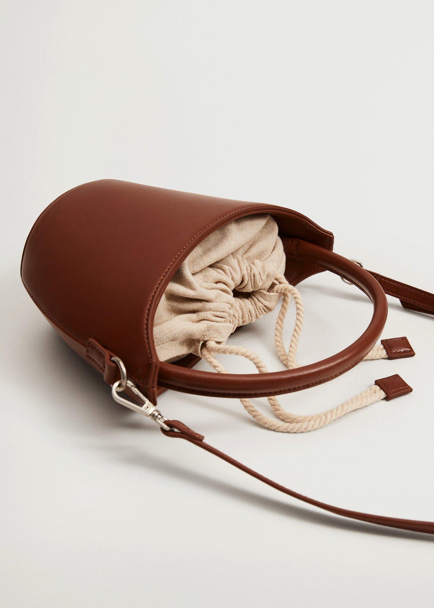 Medium Brown Basket Mini Bag, Women, , large image number 4