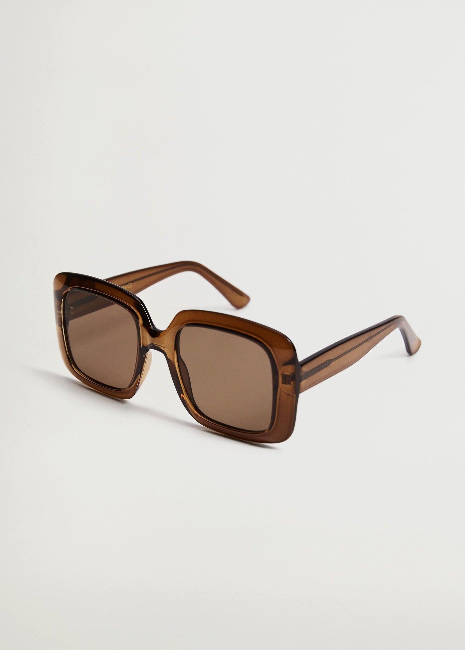 Green Clear Frame Sunglasses, Women, , large image number 0
