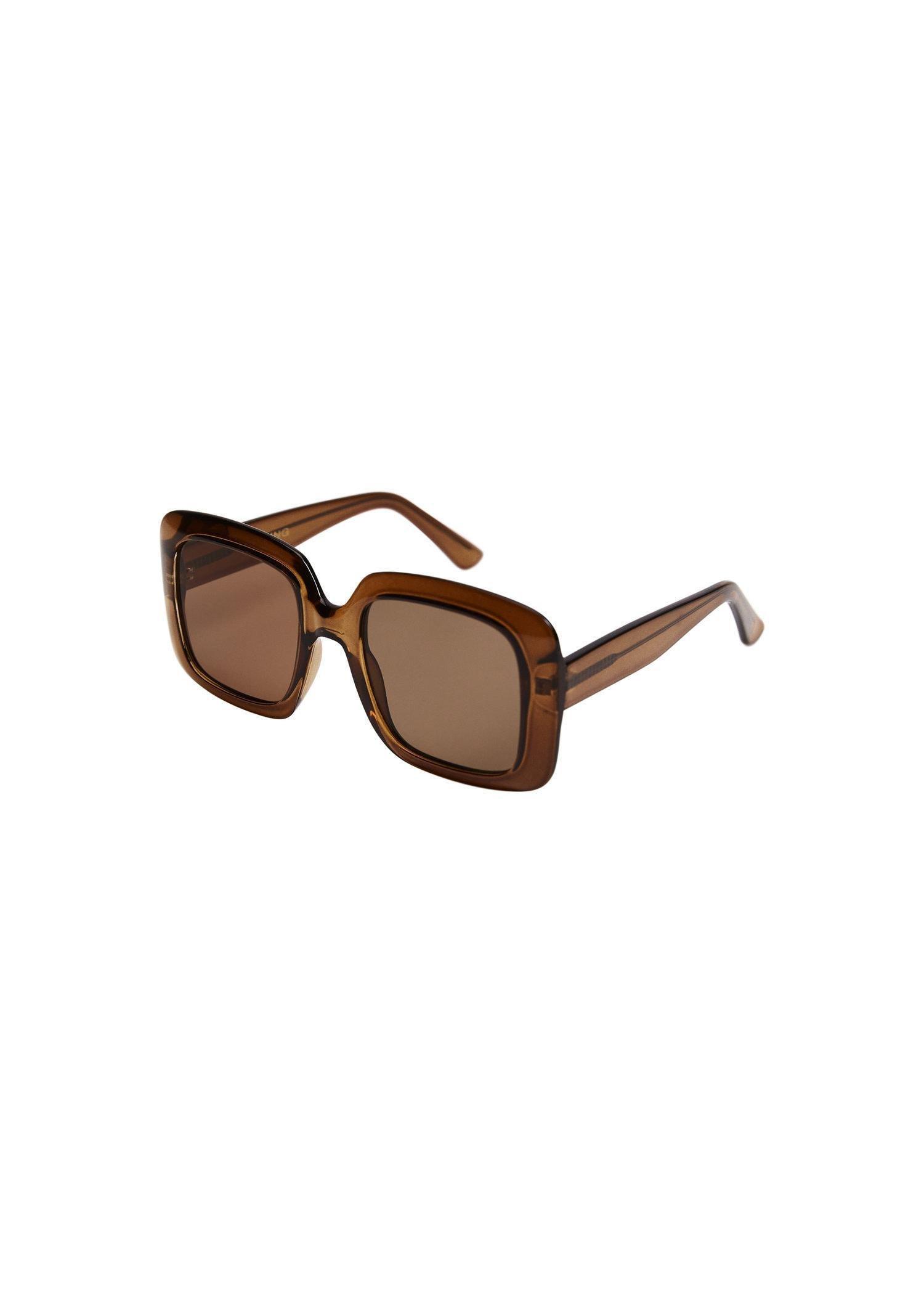 Green Clear Frame Sunglasses, Women, , large image number 1