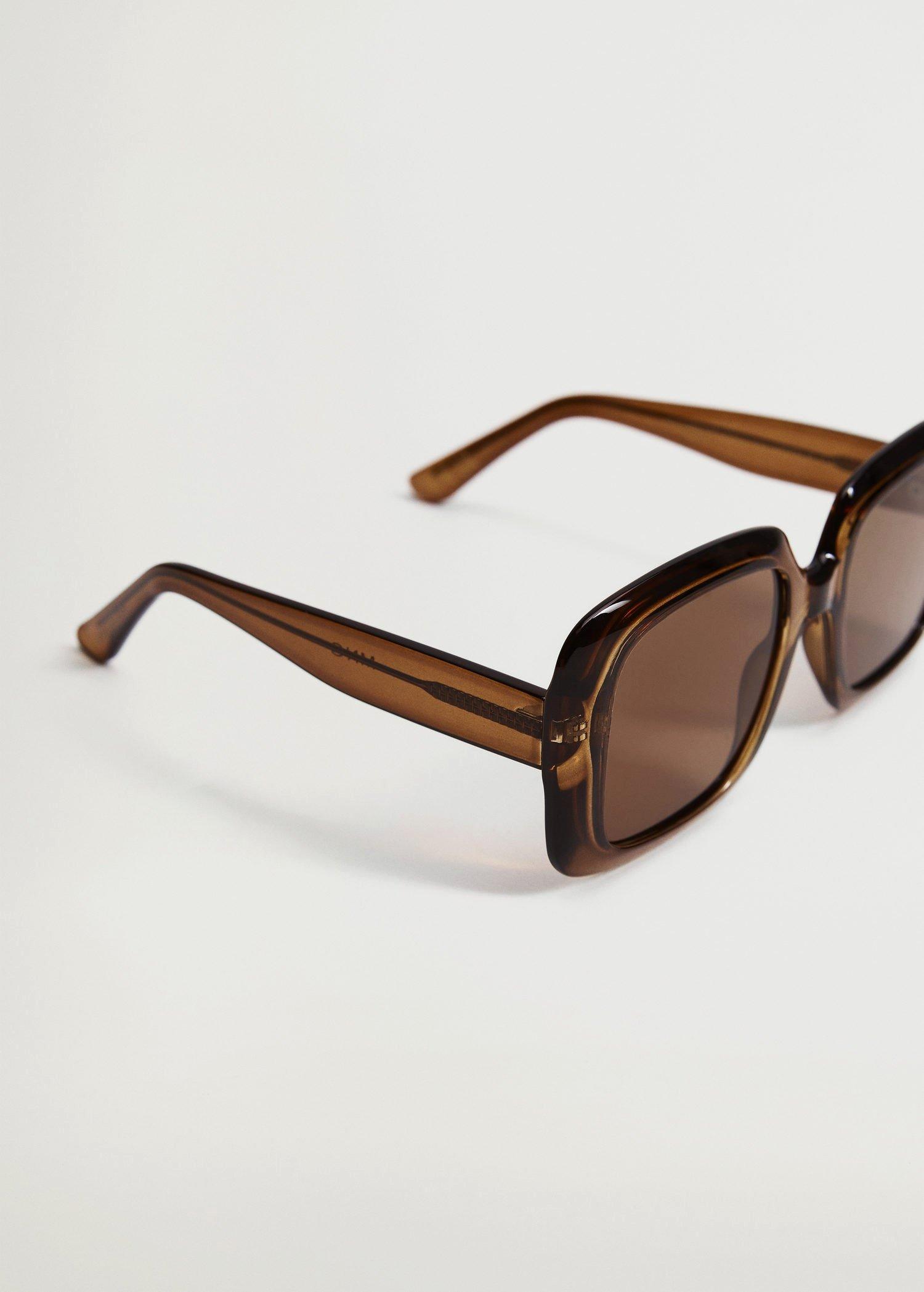 Green Clear Frame Sunglasses, Women, , large image number 3
