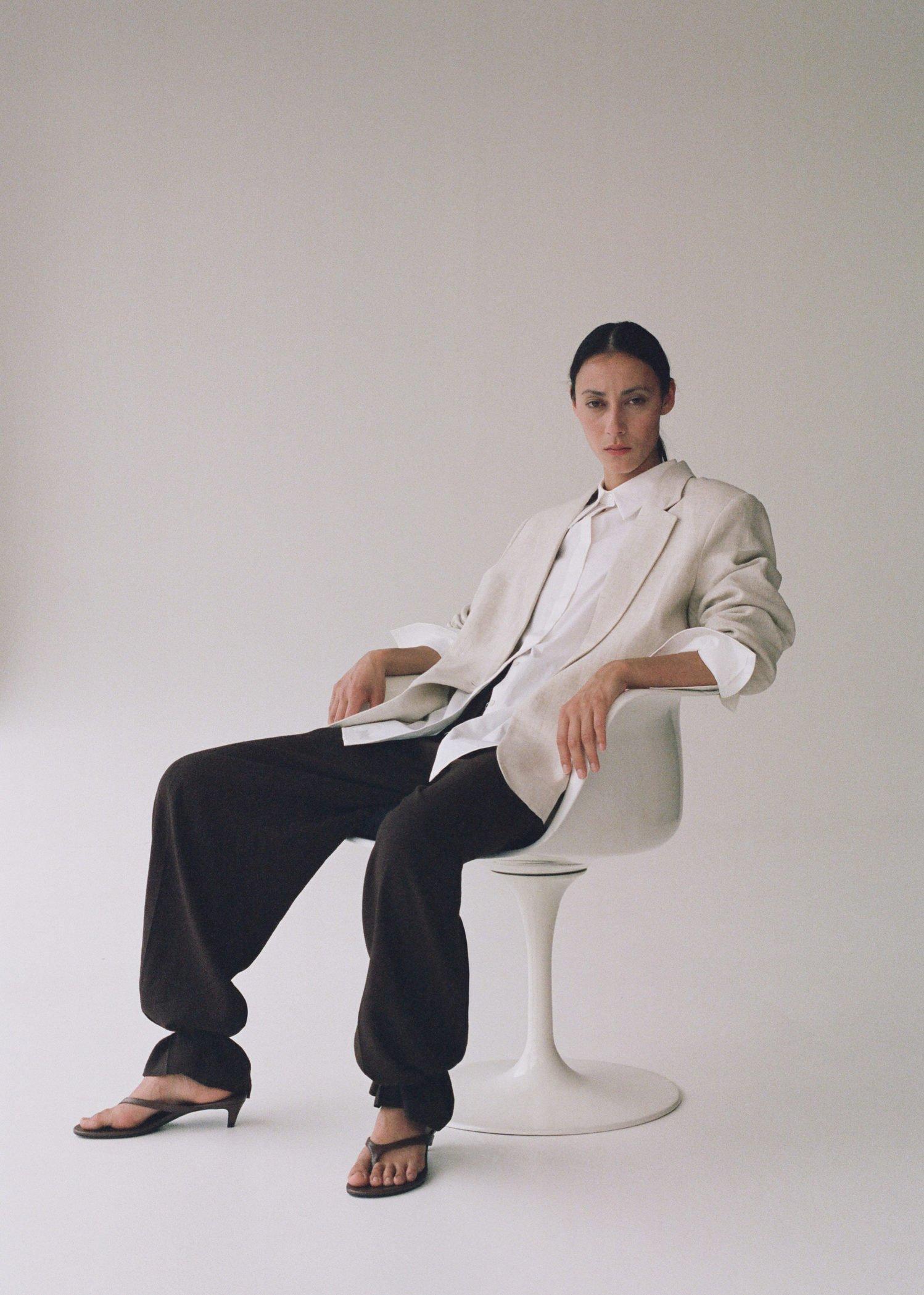 DARK BROWN Heeled sandals with metallic detail, Dark Brown, medium