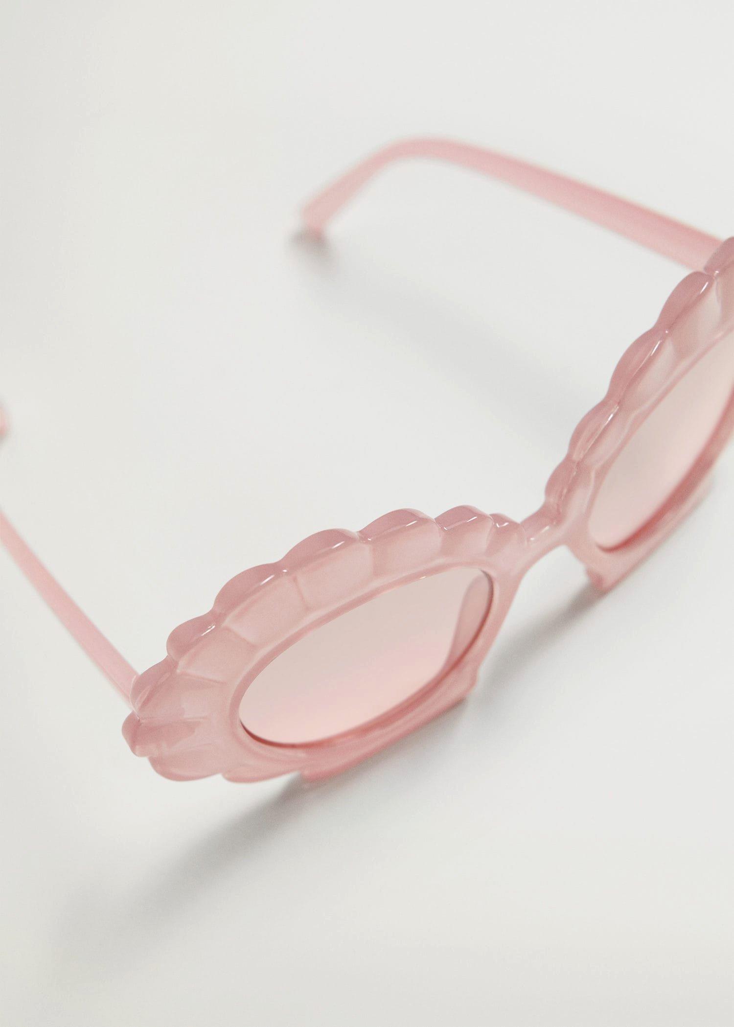 Lt-Pastel Pink Sunglasses With Shell-Frame, Kids Girl, , large image number 3