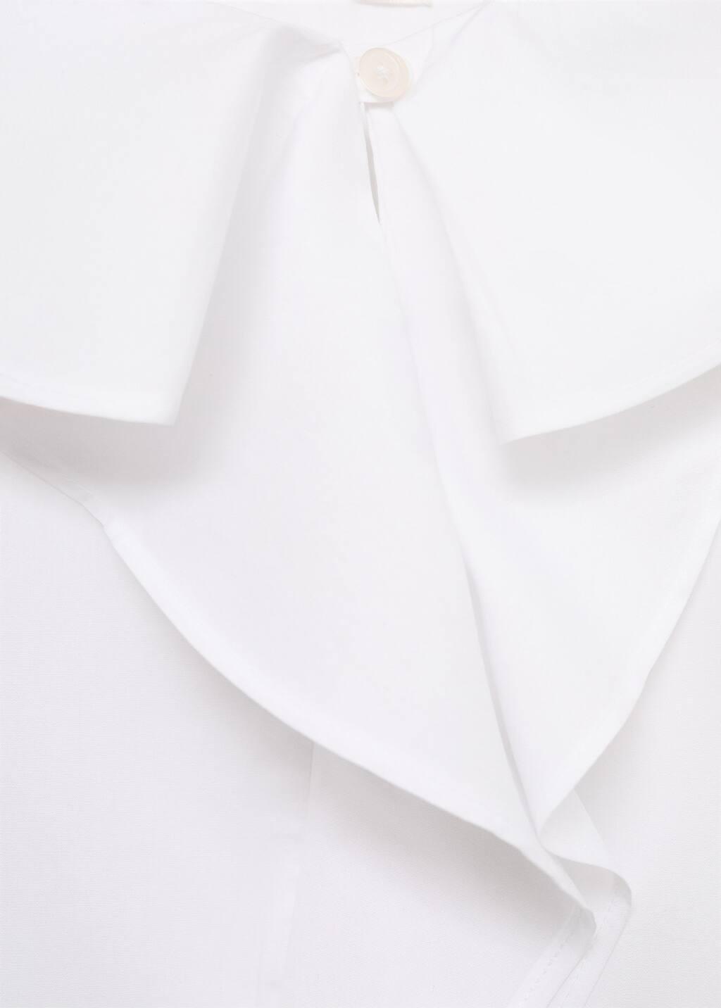 White Shirt With Ruffle Detail, Kids Girls, , large image number 2