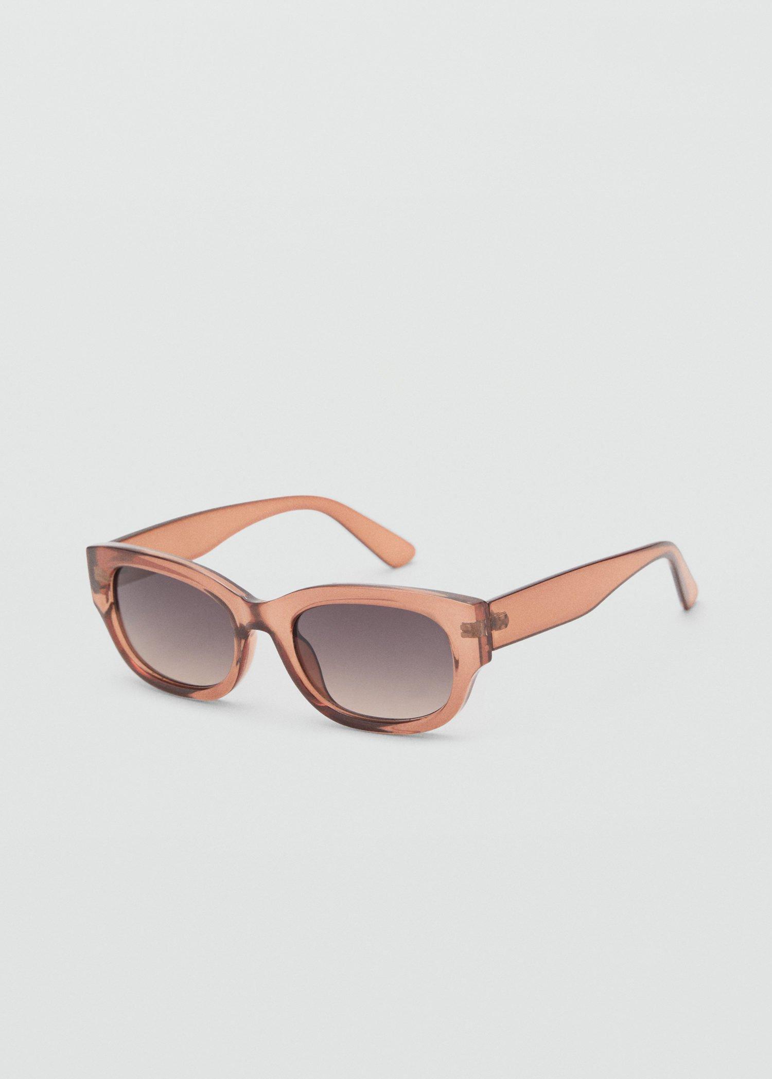 Orange Lt Pastel Resin Frame Sunglasses, 0201_26, medium
