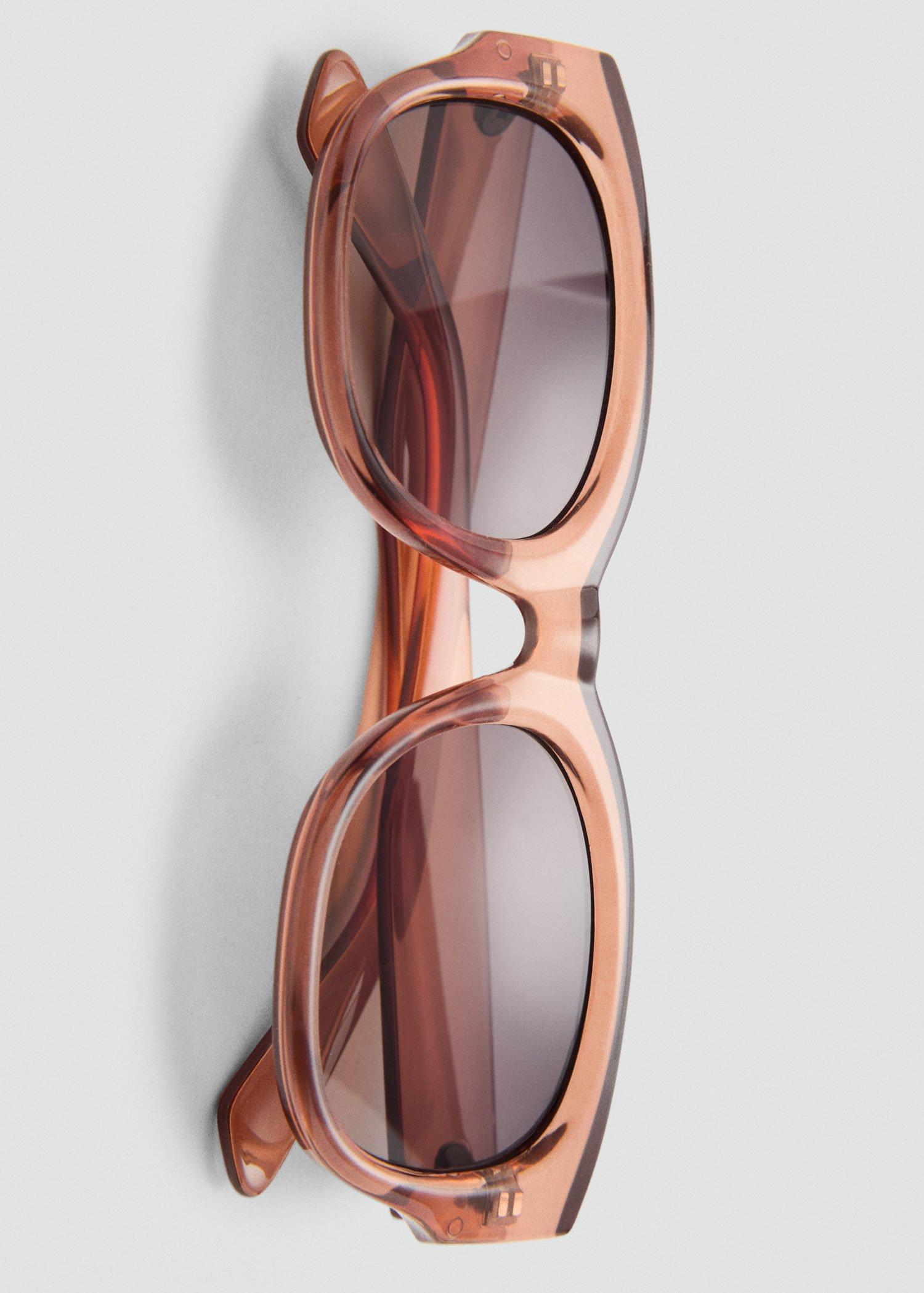 Orange Lt Pastel Resin Frame Sunglasses, 0201_26, medium