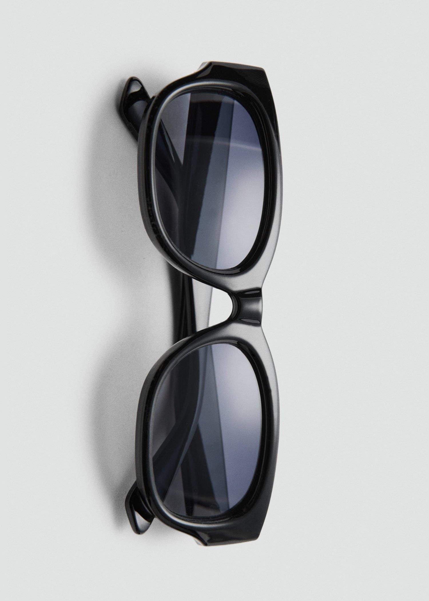 Black Resin Frame Sunglasses, 0201_99, large image number 2