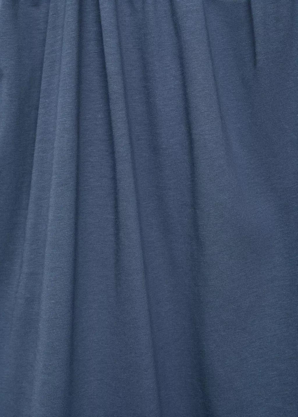 MEDIUM BLUE Bow cotton dress, , large image number 5