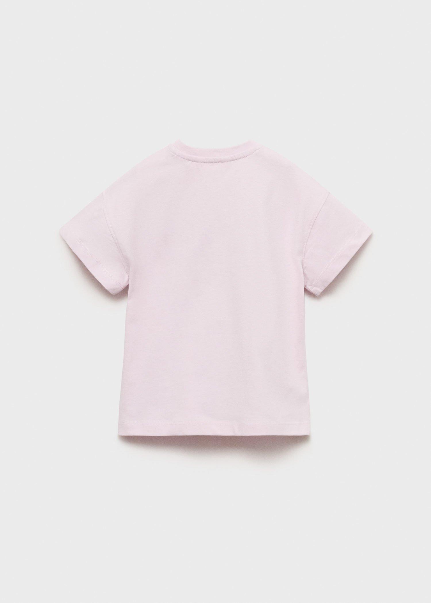 Purple Embossed Detail Printed T-Shirt, Baby Girls, , large image number 3