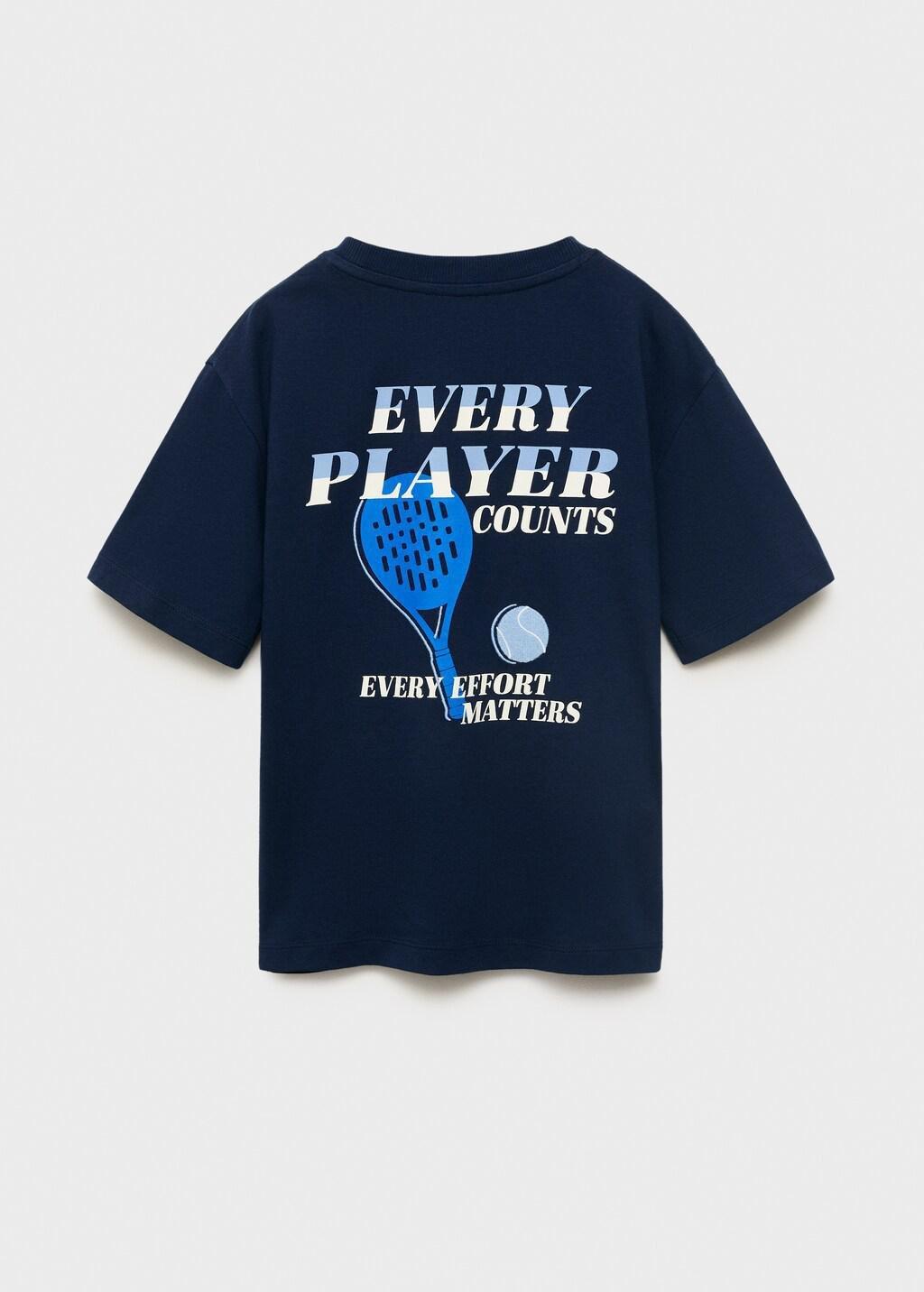 Navy Short-Sleeved Printed T-Shirt, Kids Boys, , large image number 5