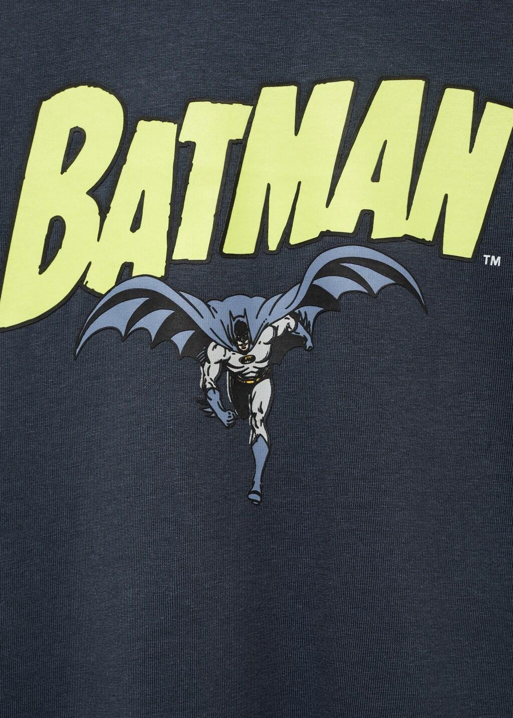 Grey Long Batman Pyjamas, Kids Boy, Medium Grey, large image number 1