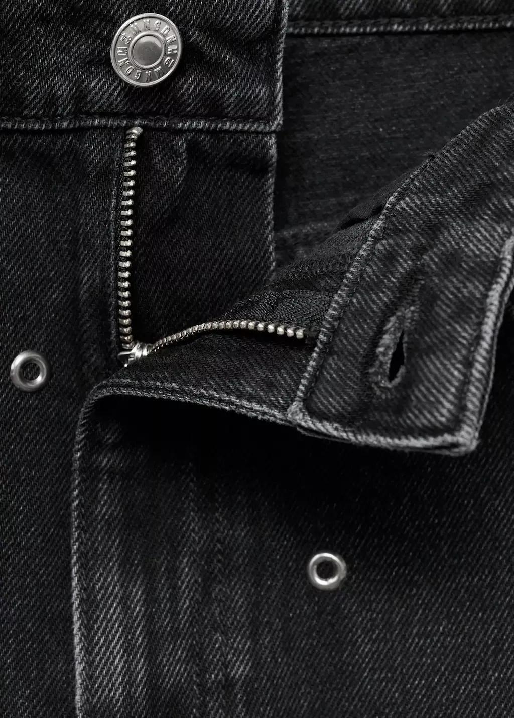 Grey Balloon Jeans With Eyelets, Open Grey, large image number 2