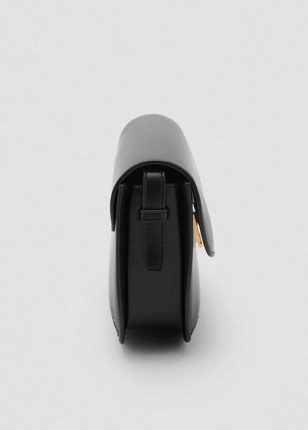 BLACK Crossbody bag with flap, 0201_99, large image number 2