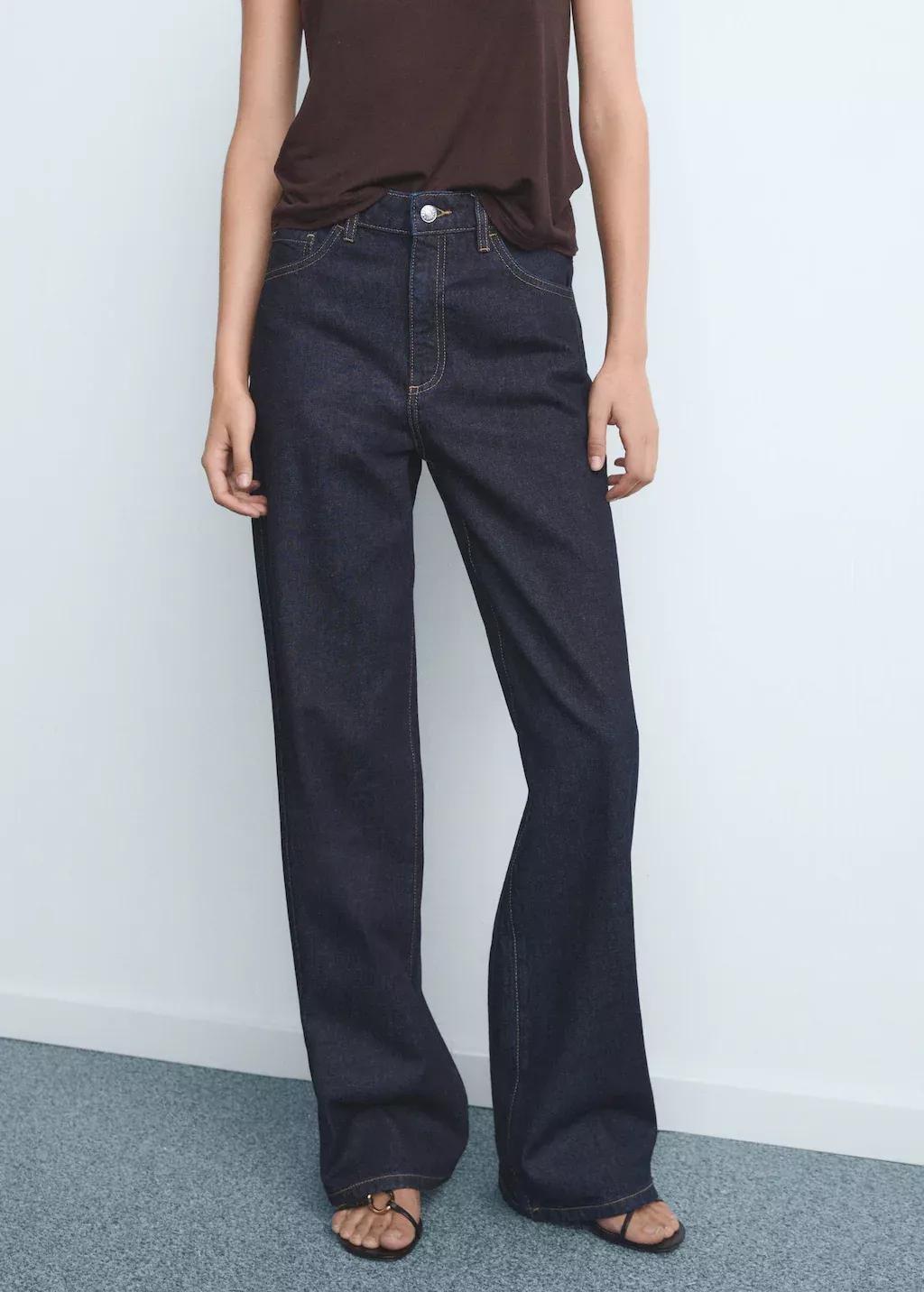 OPEN BLUE Danila wide leg high-rise jeans, Open Blue, large image number 0