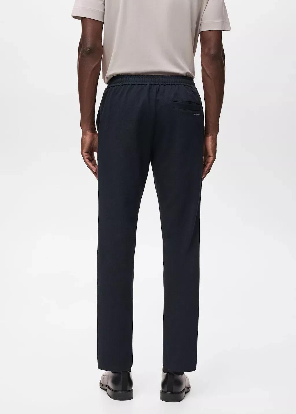 Navy Technical Structured Joggers, Navy, large image number 6