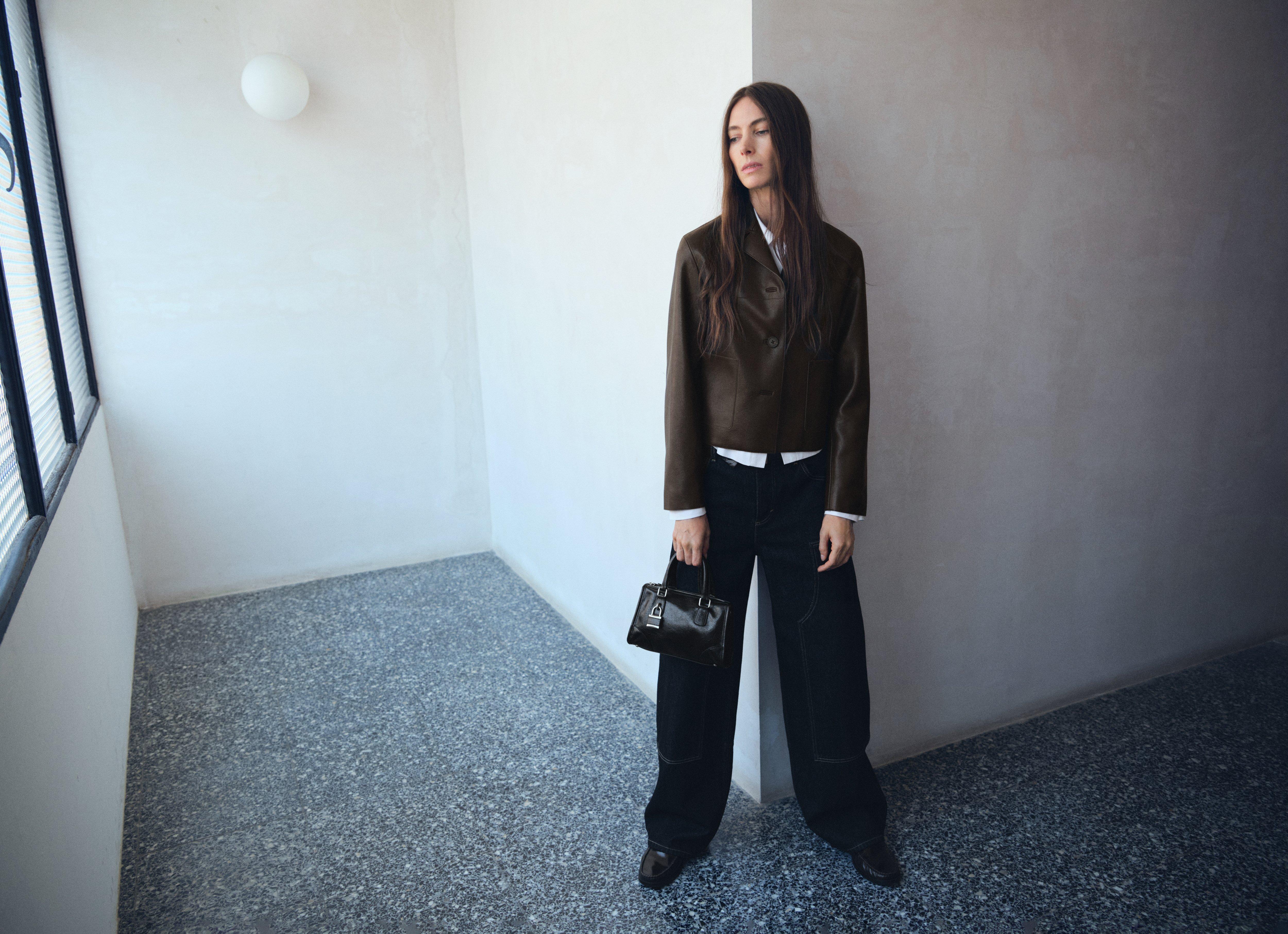 Black Mini Bag With Glossy Finish Handles, 0201_99, large image number 0