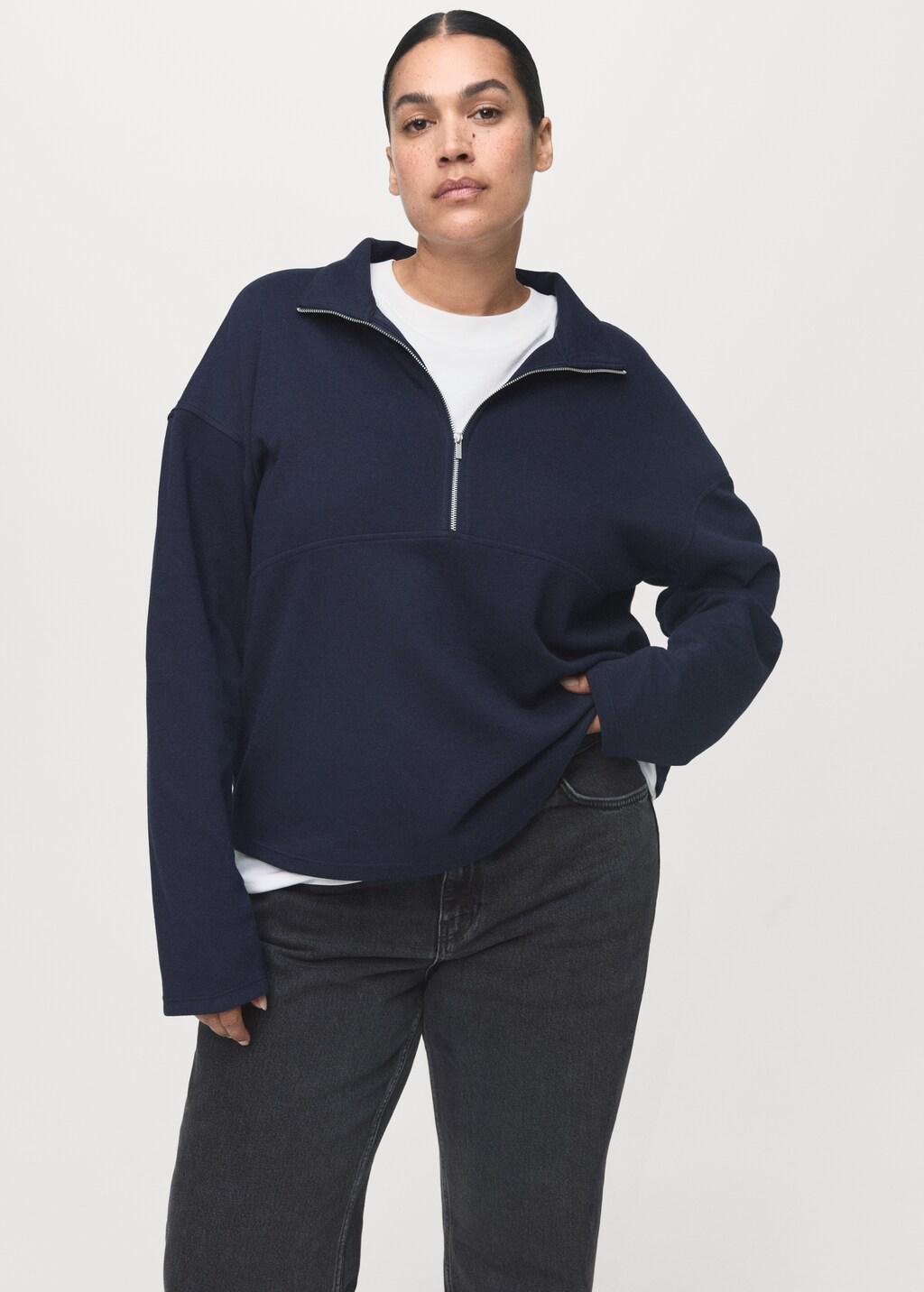 Grey Mid-Rise Straight Jeans, Open Grey, large image number 6