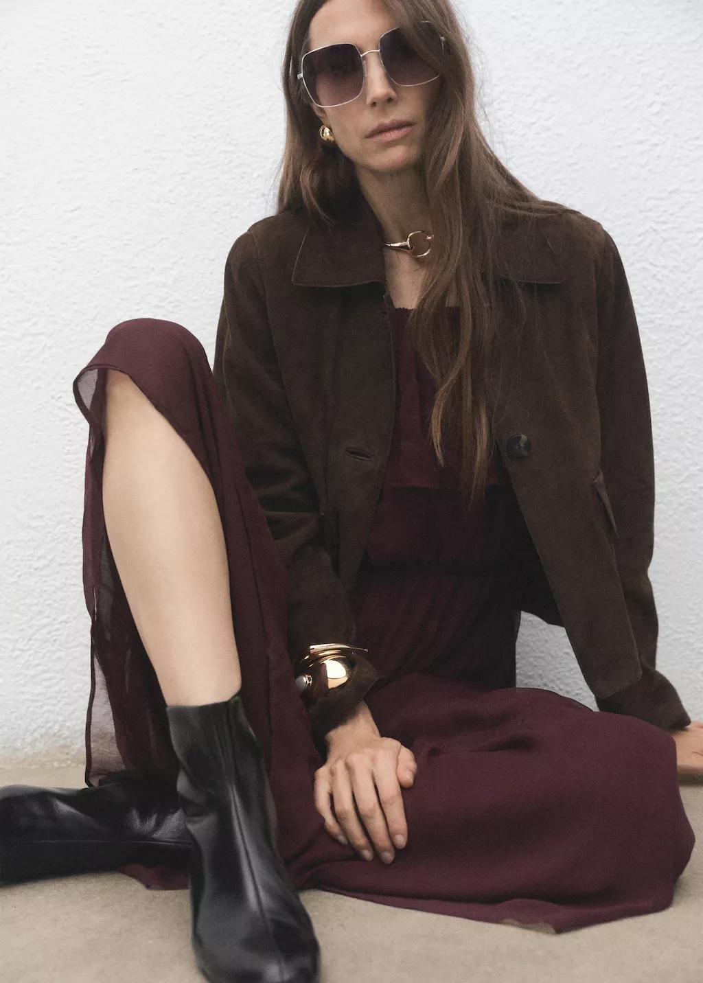 Black Zipped Leather Ankle Boots, 0201_99, medium