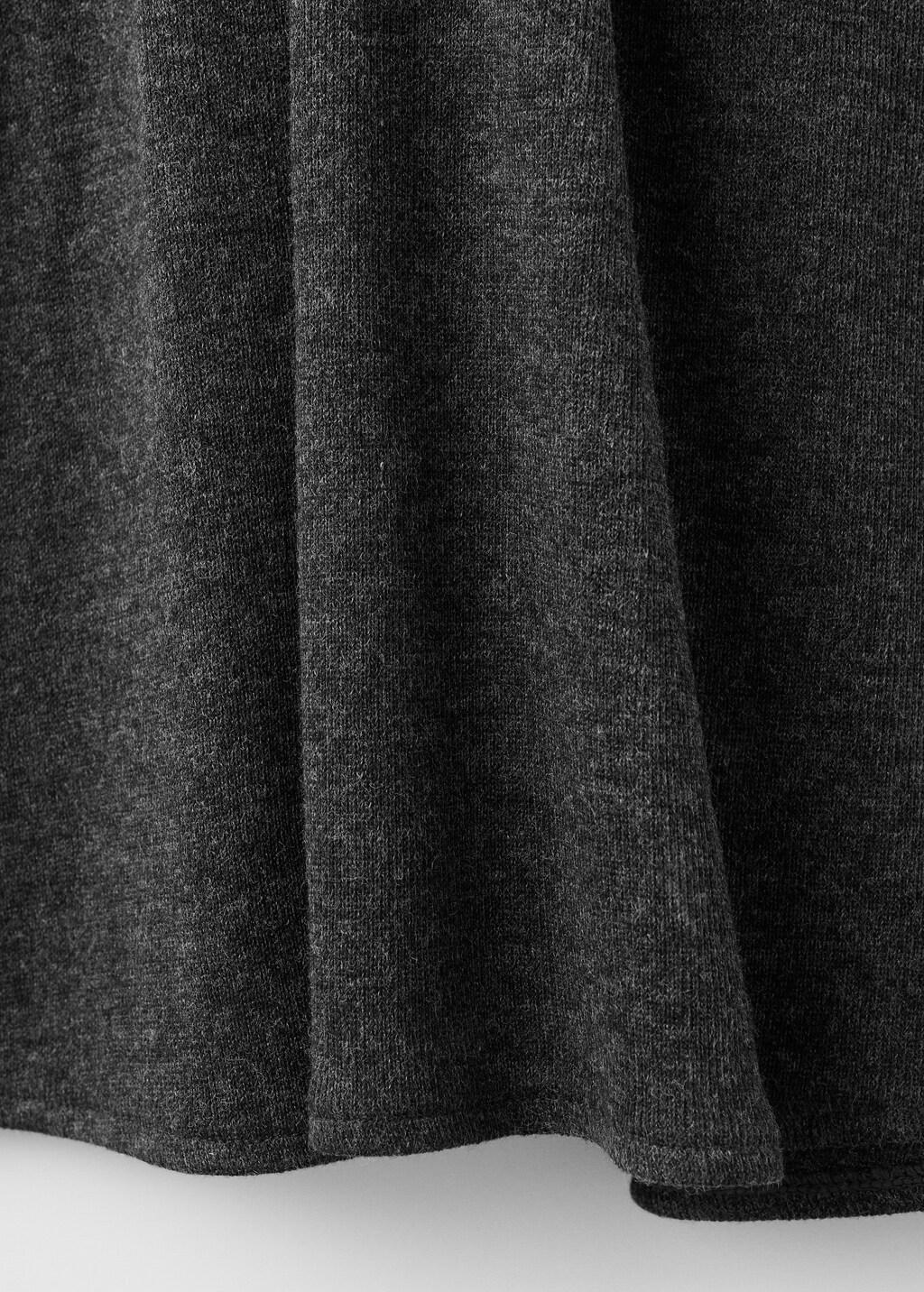 GREY Ruched dress with ring, 0201_92, large image number 4