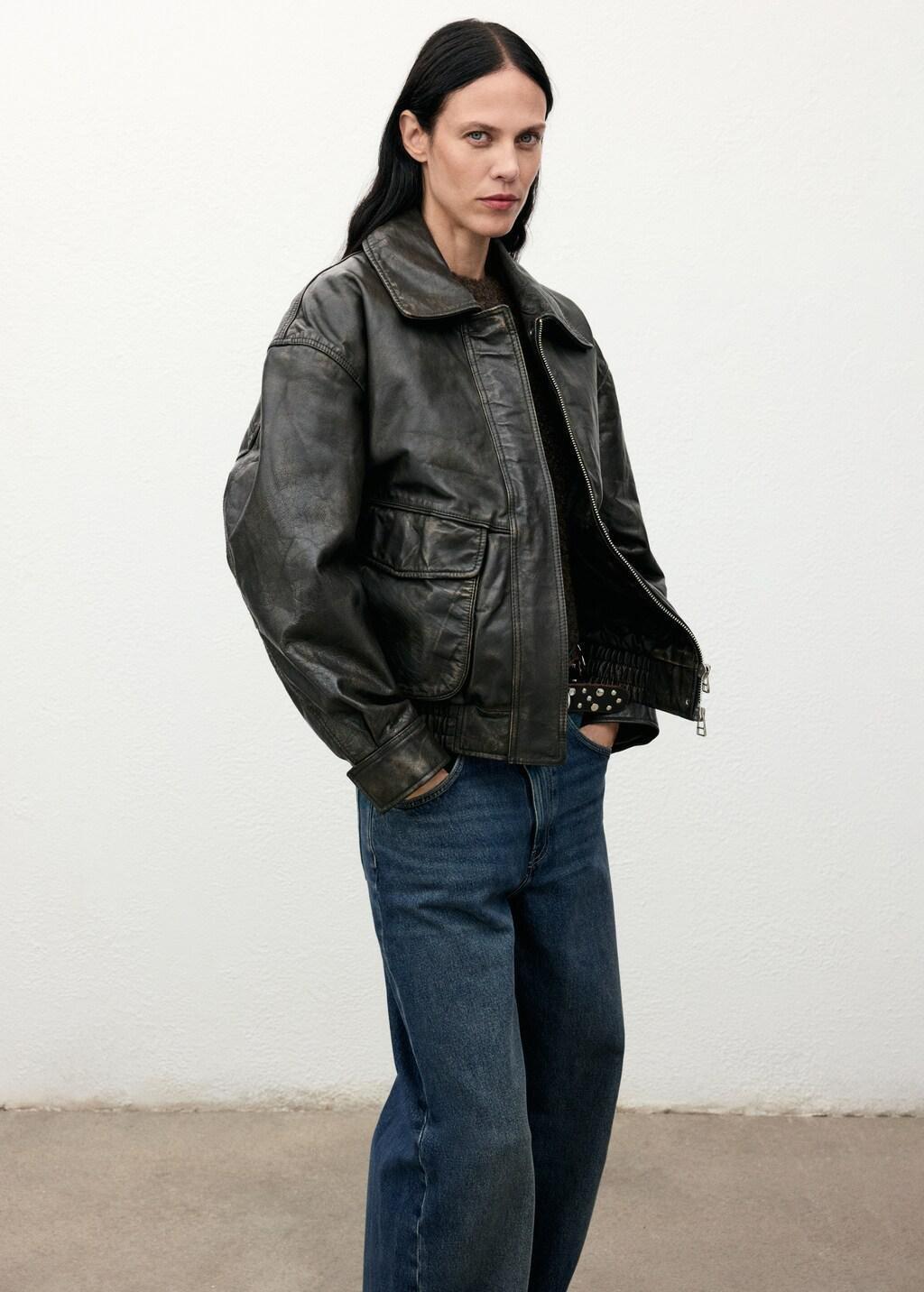 Blue Mid-Rise Barrel Jeans, Open Blue, large image number 4