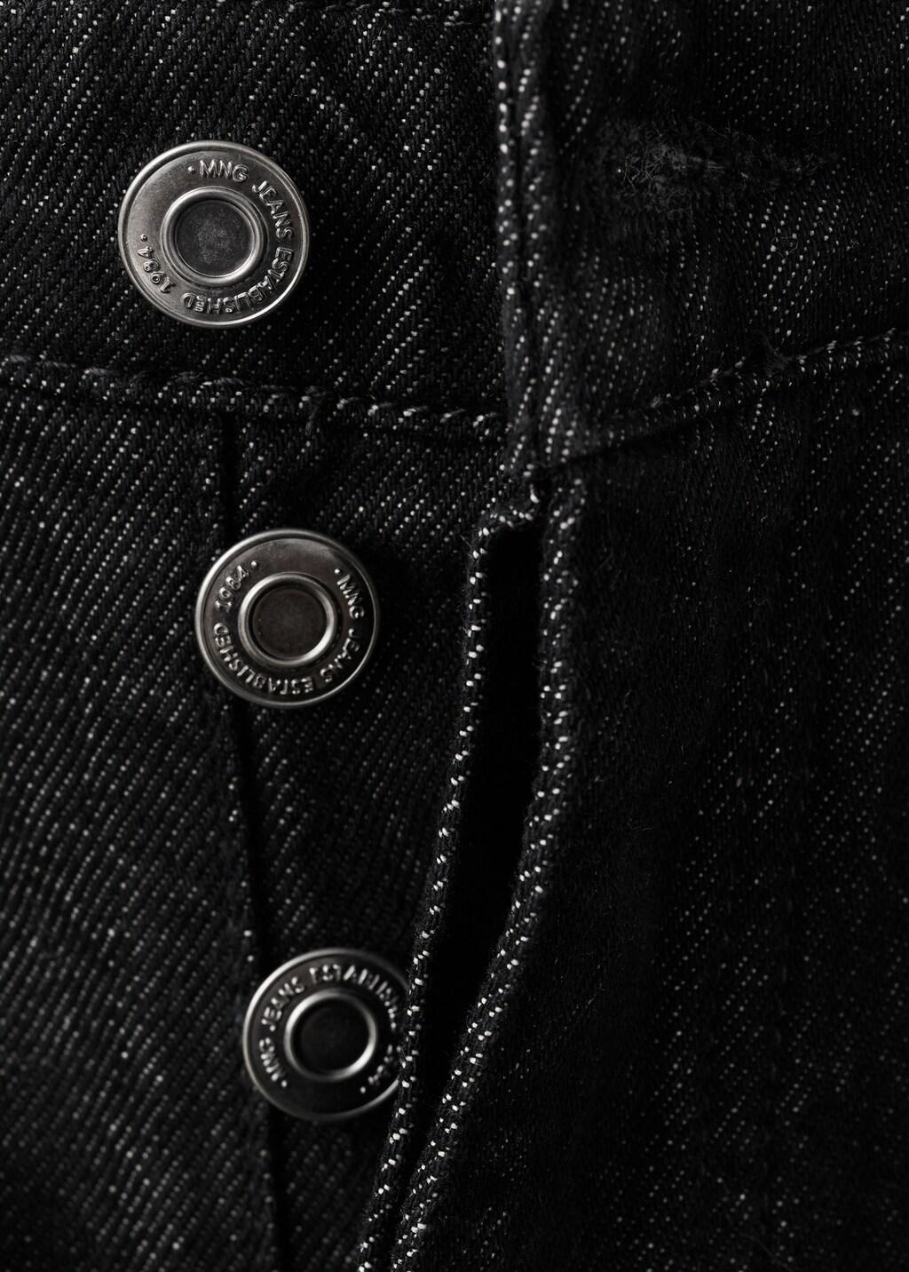 Black Barrel Jeans With Patches, 0201_99, large image number 0