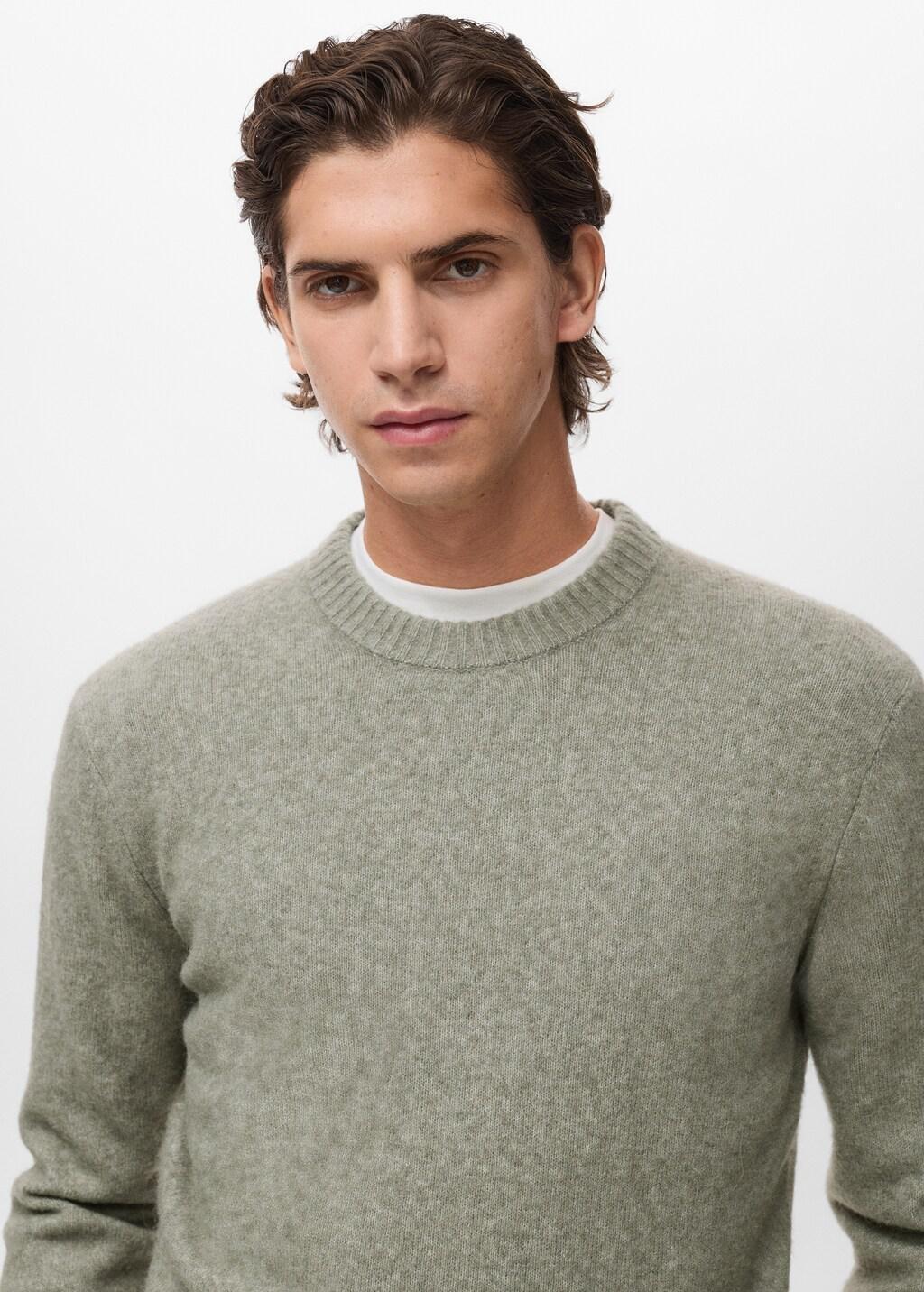 Green Wool And Alpaca-Blend Sweater, Green, large image number 4