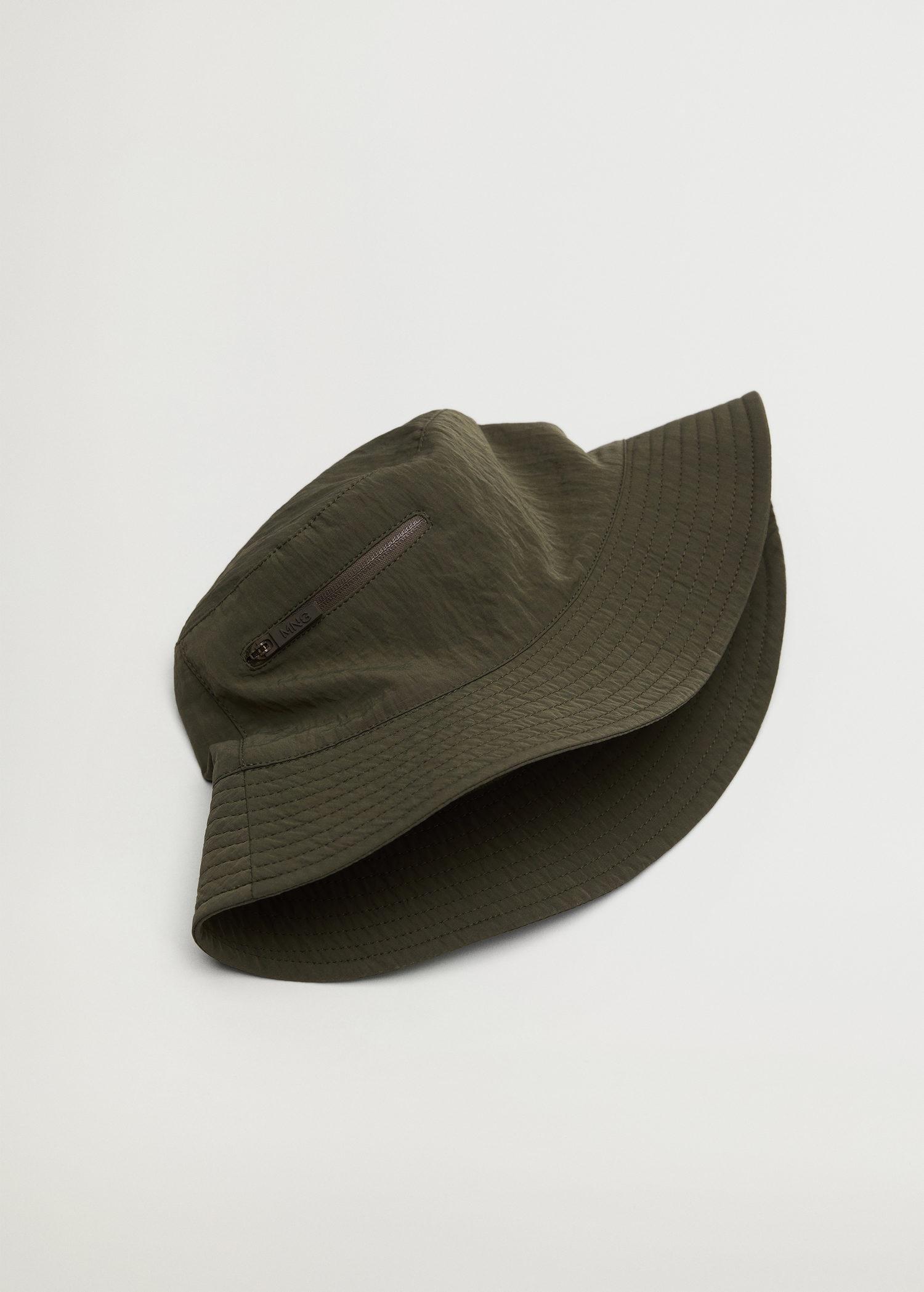 Khaki Water-Repellent Bucket Hat, Women, , large image number 1
