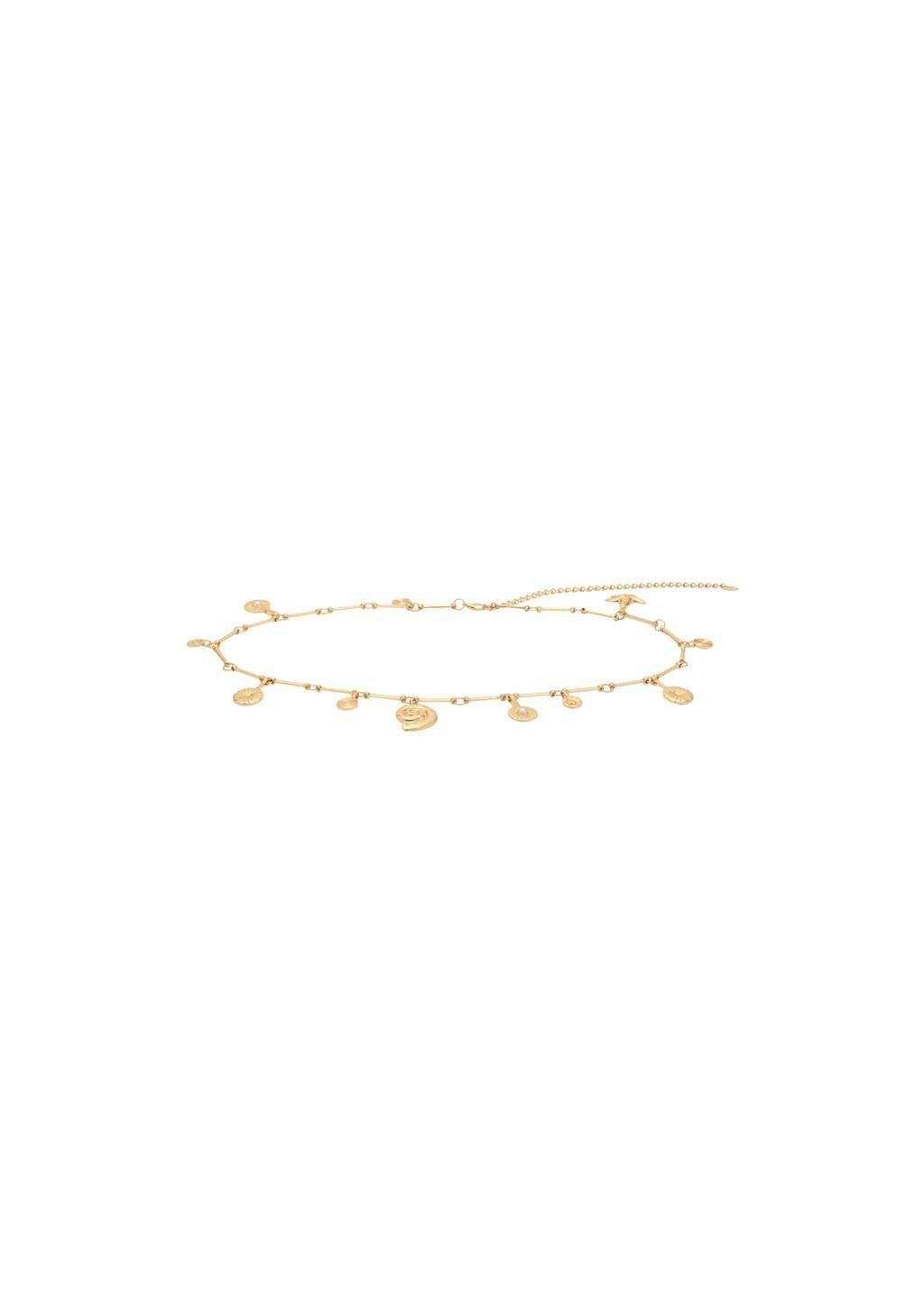 Gold Metal Belt With Hanging Pieces, 0201_OR, large image number 3