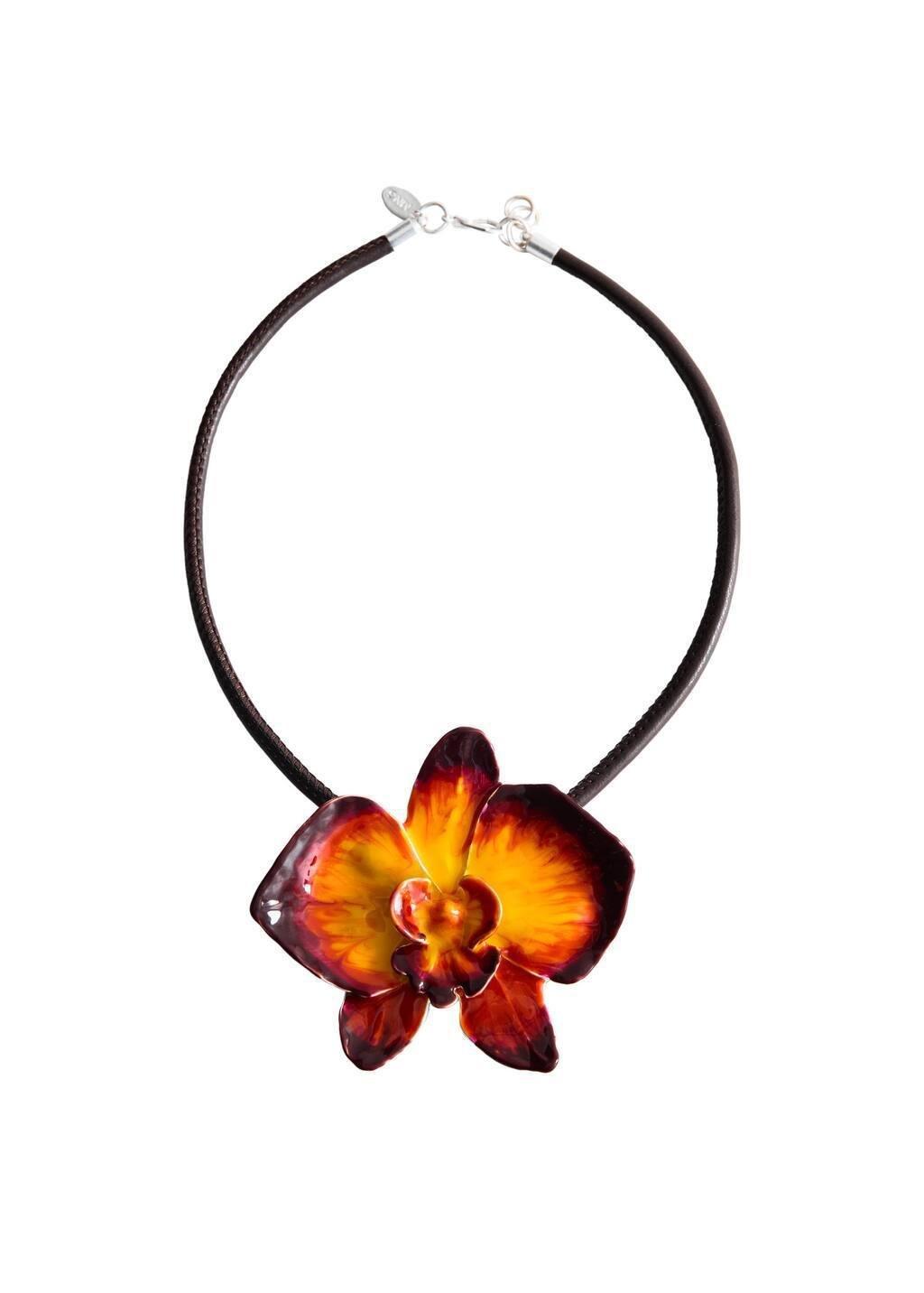 ORANGE Maxi-flower stiff collar, 0201_20, large image number 3