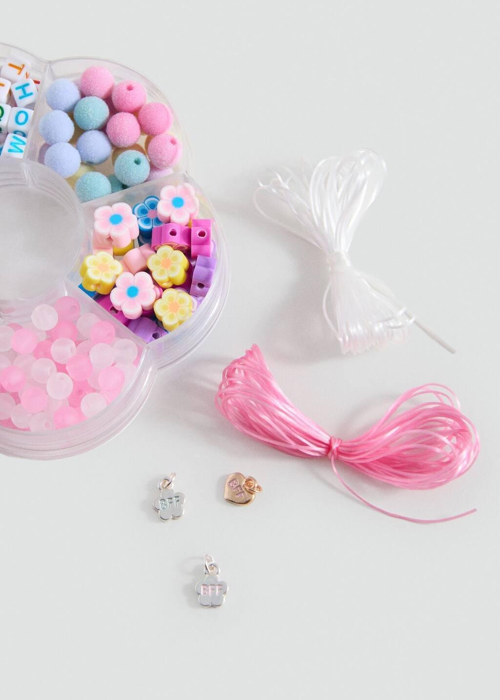 PINK Necklace set, Kids Girl, Pink, large image number 0