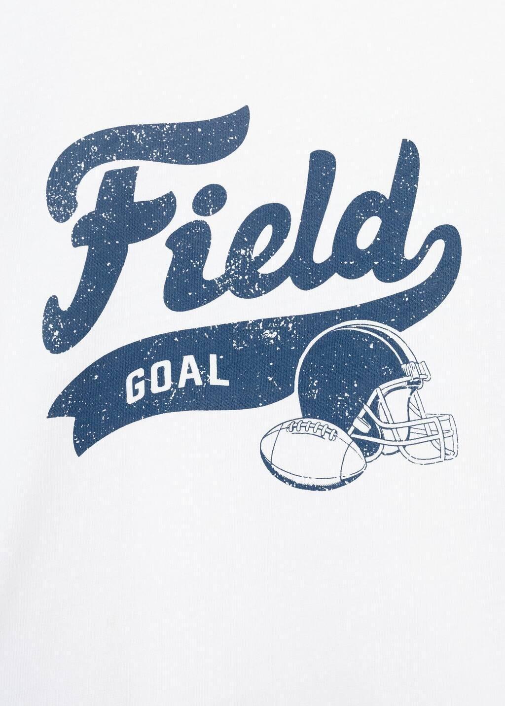 WHITE Short-sleeved printed t-shirt, Kids Boy, White, medium