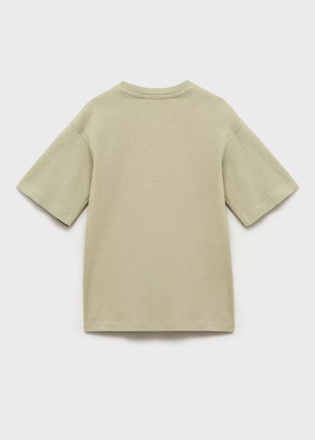 BEIGE - KHAKI Short-sleeved printed t-shirt, Kids Boy, , large image number 1