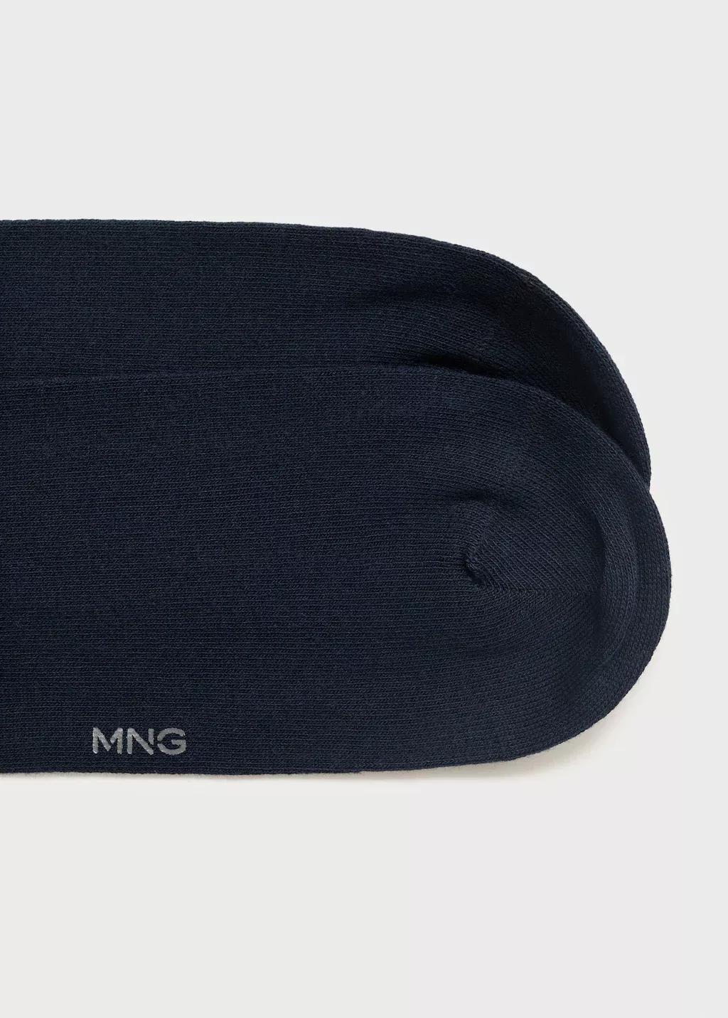 Navy Pack Of 3 Cotton Socks, , large image number 5