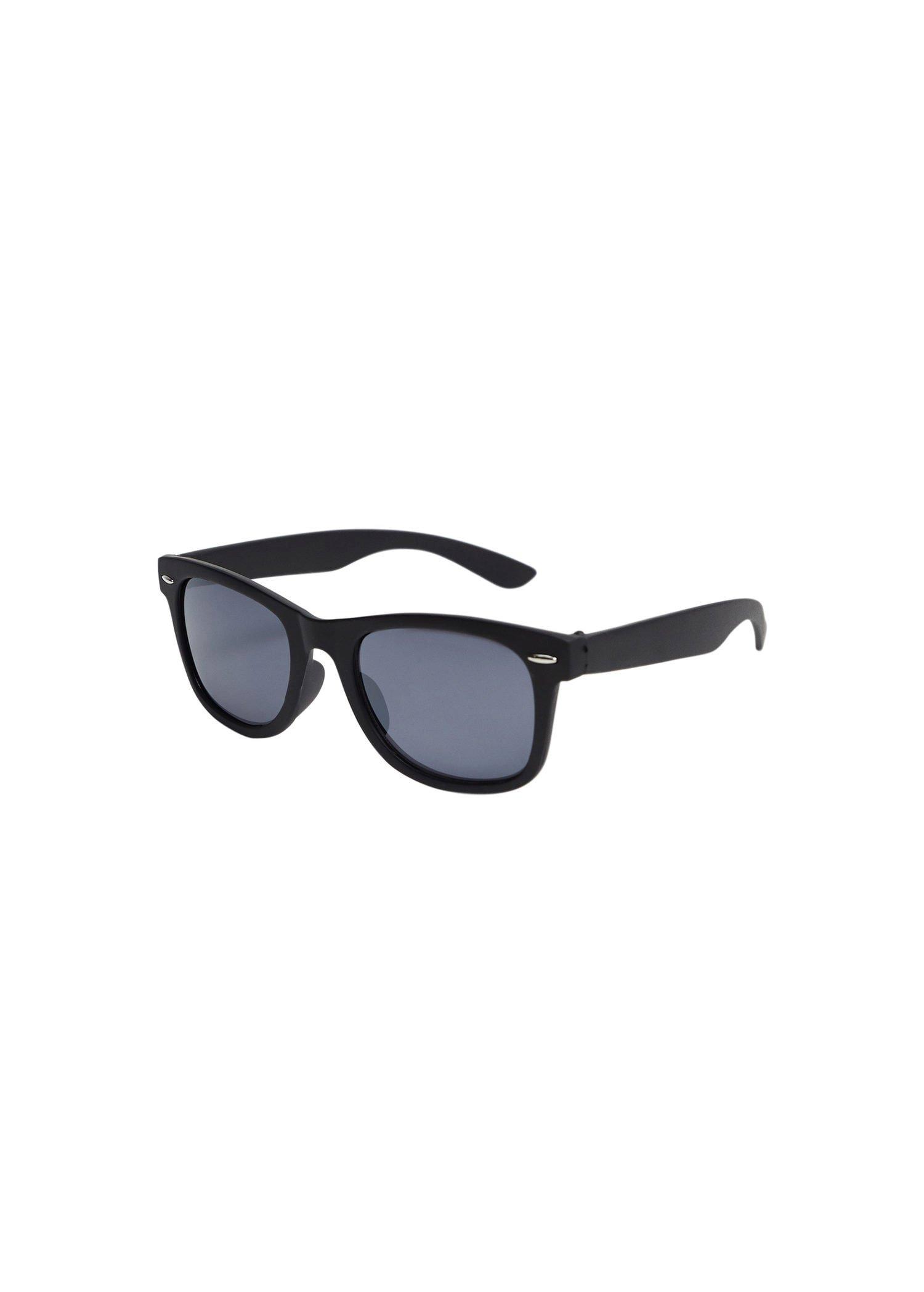 Black Squared Frame Sunglasses, Kids Boy, , large image number 2